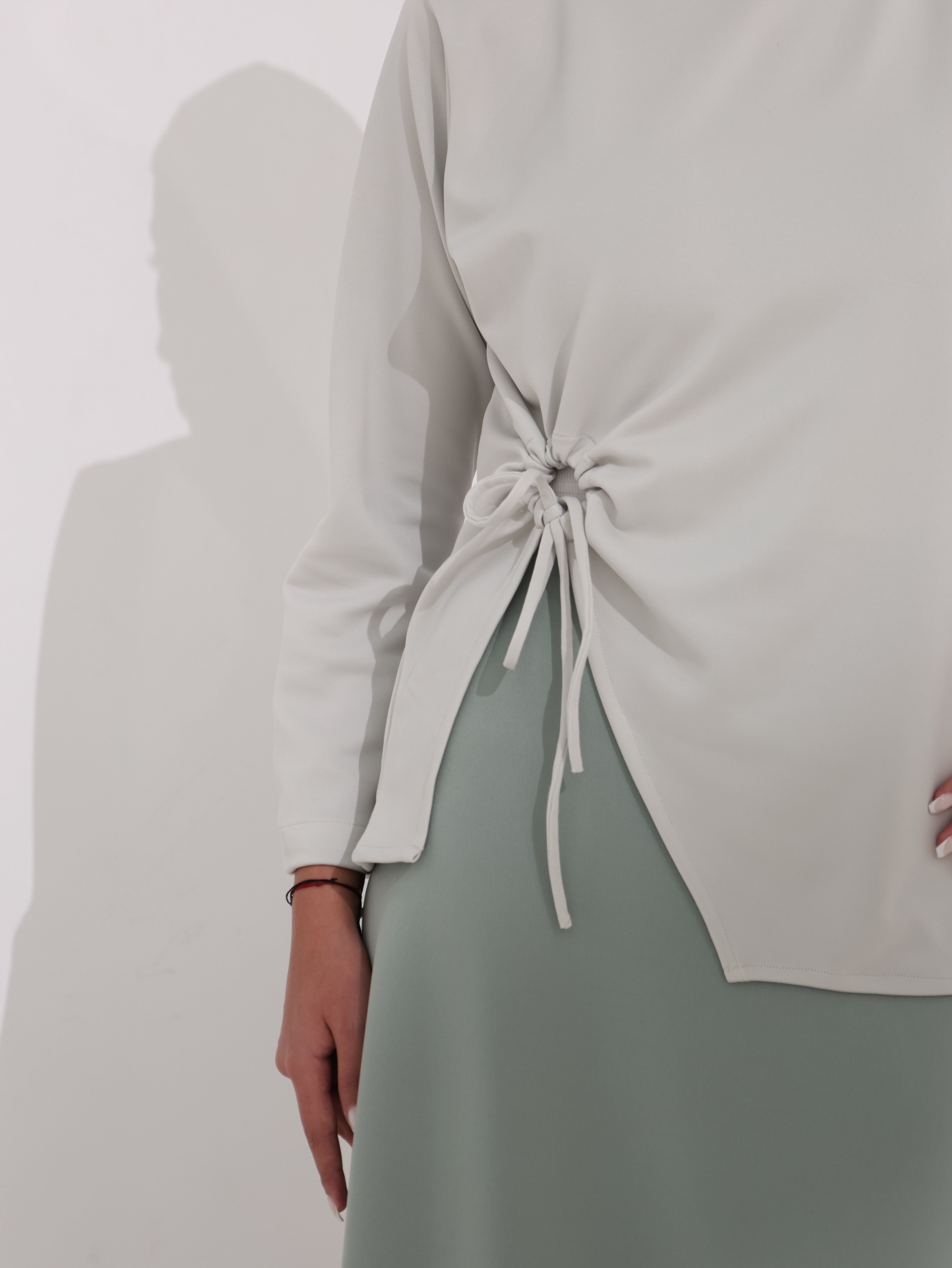 ZARA WRAP TOP & SKIRT SET – Heavy Scuba Collection