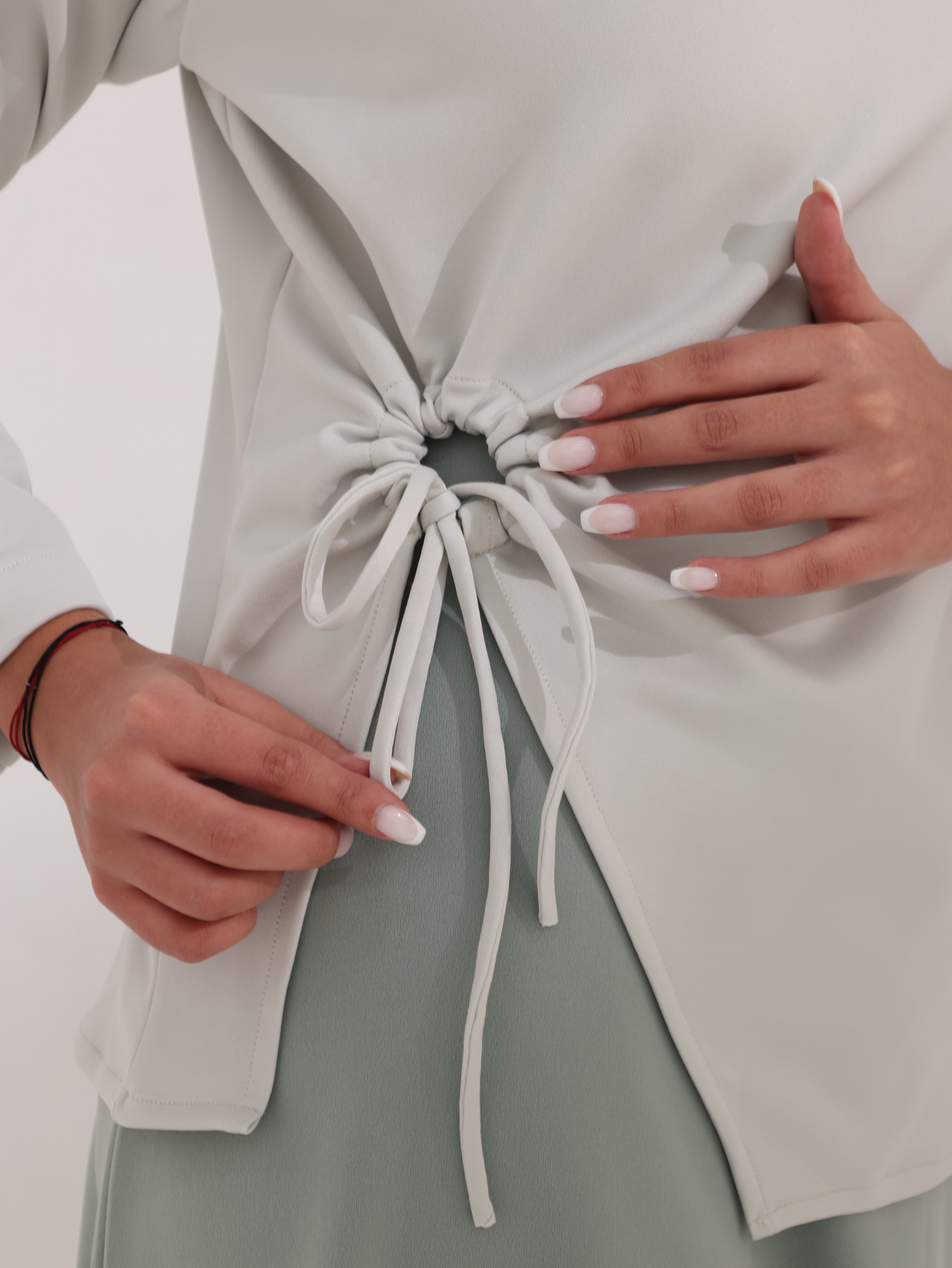 ZARA WRAP TOP & SKIRT SET – Heavy Scuba Collection