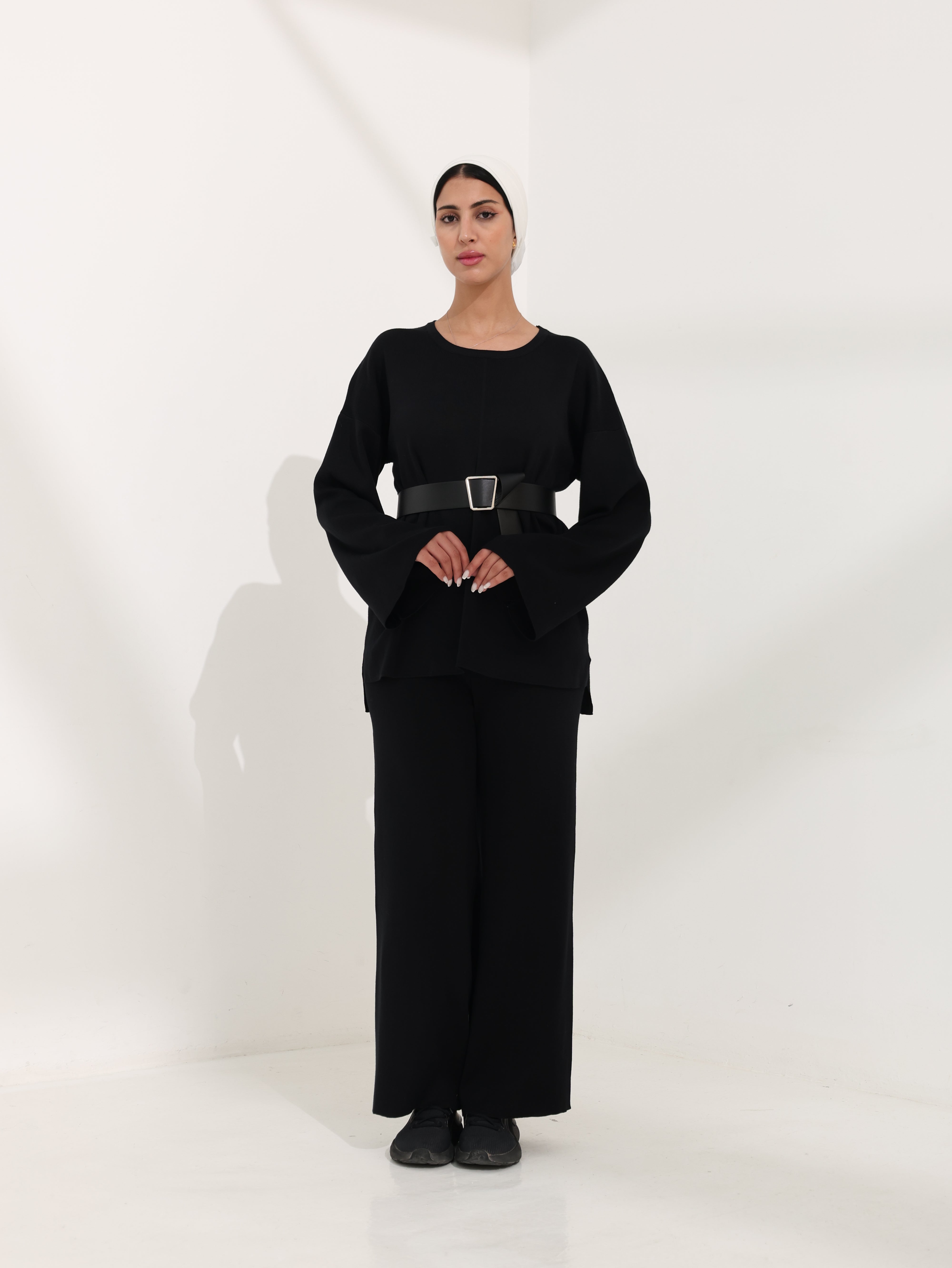 NOOR JERSEY TOP & PANT SET