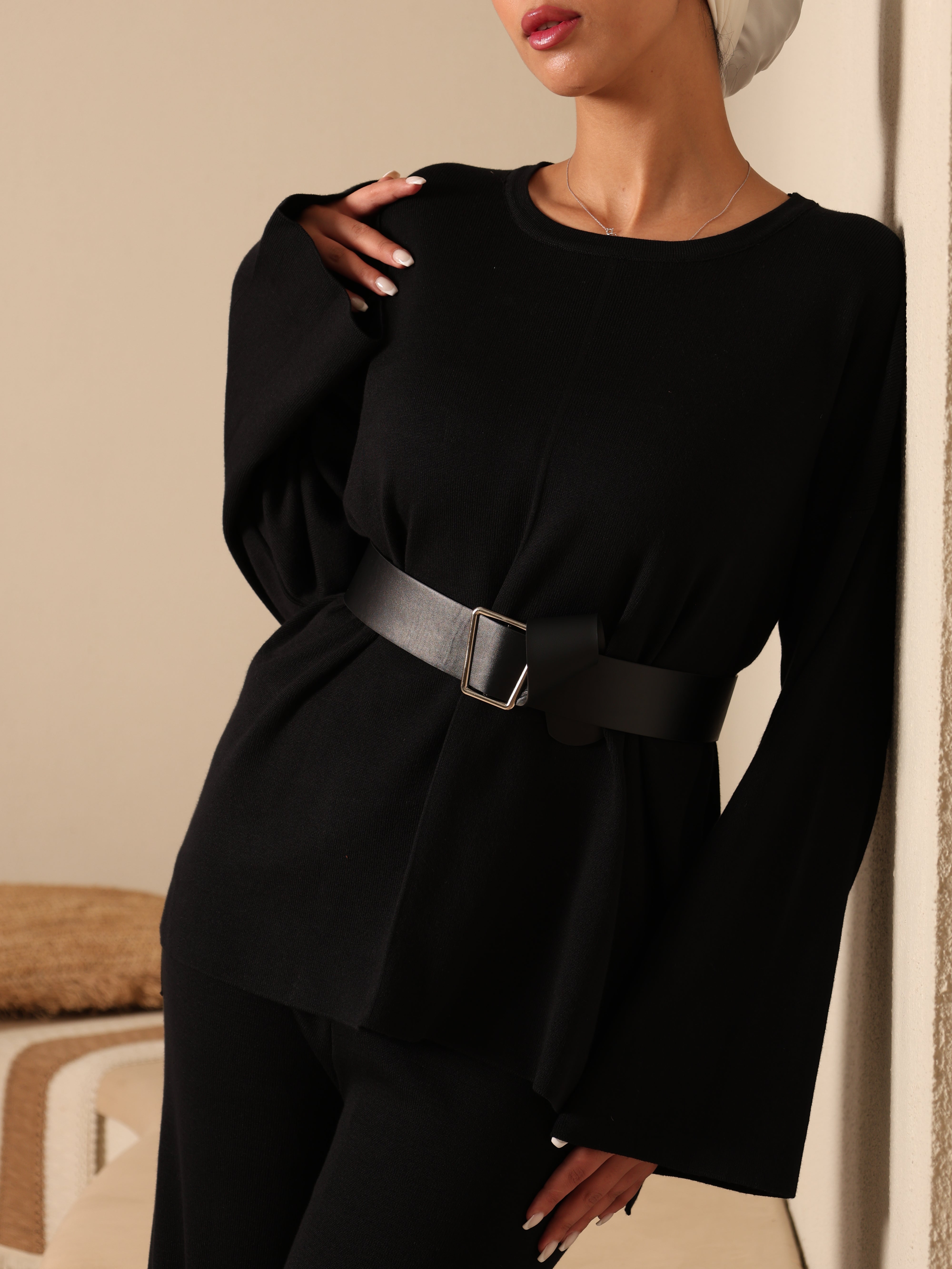 NOOR JERSEY TOP & PANT SET
