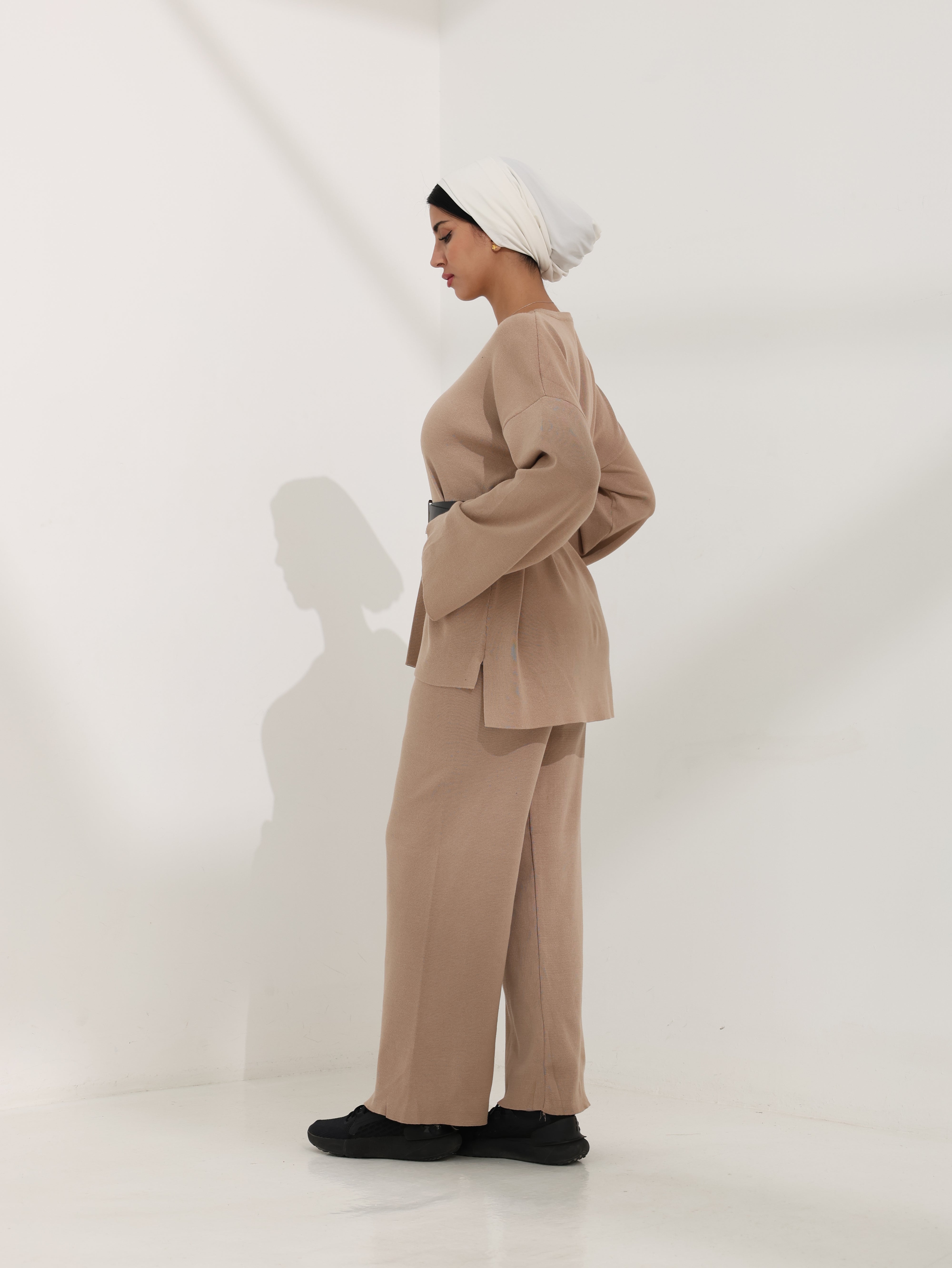 NOOR JERSEY TOP & PANT SET