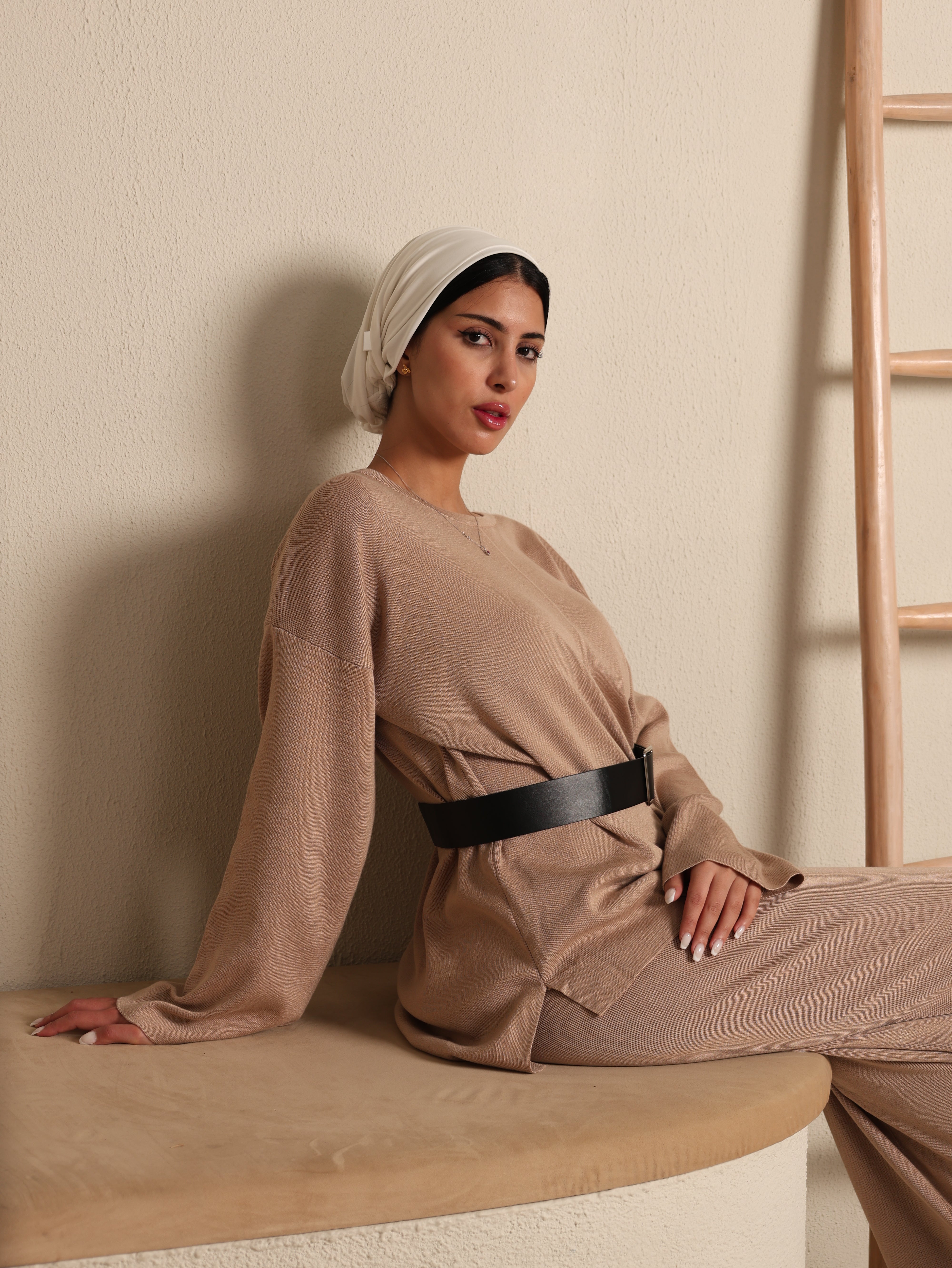 NOOR JERSEY TOP & PANT SET