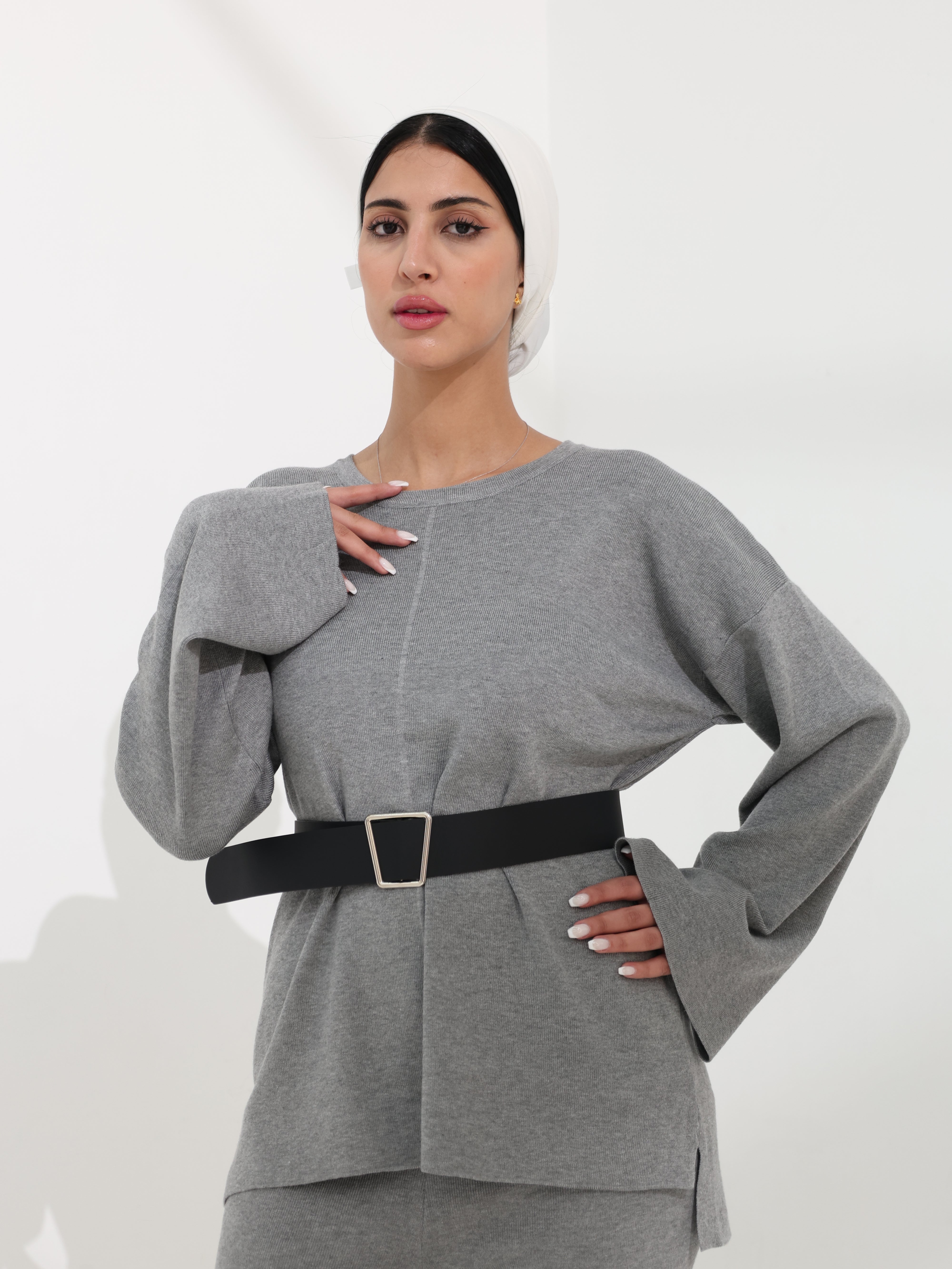 NOOR JERSEY TOP & PANT SET