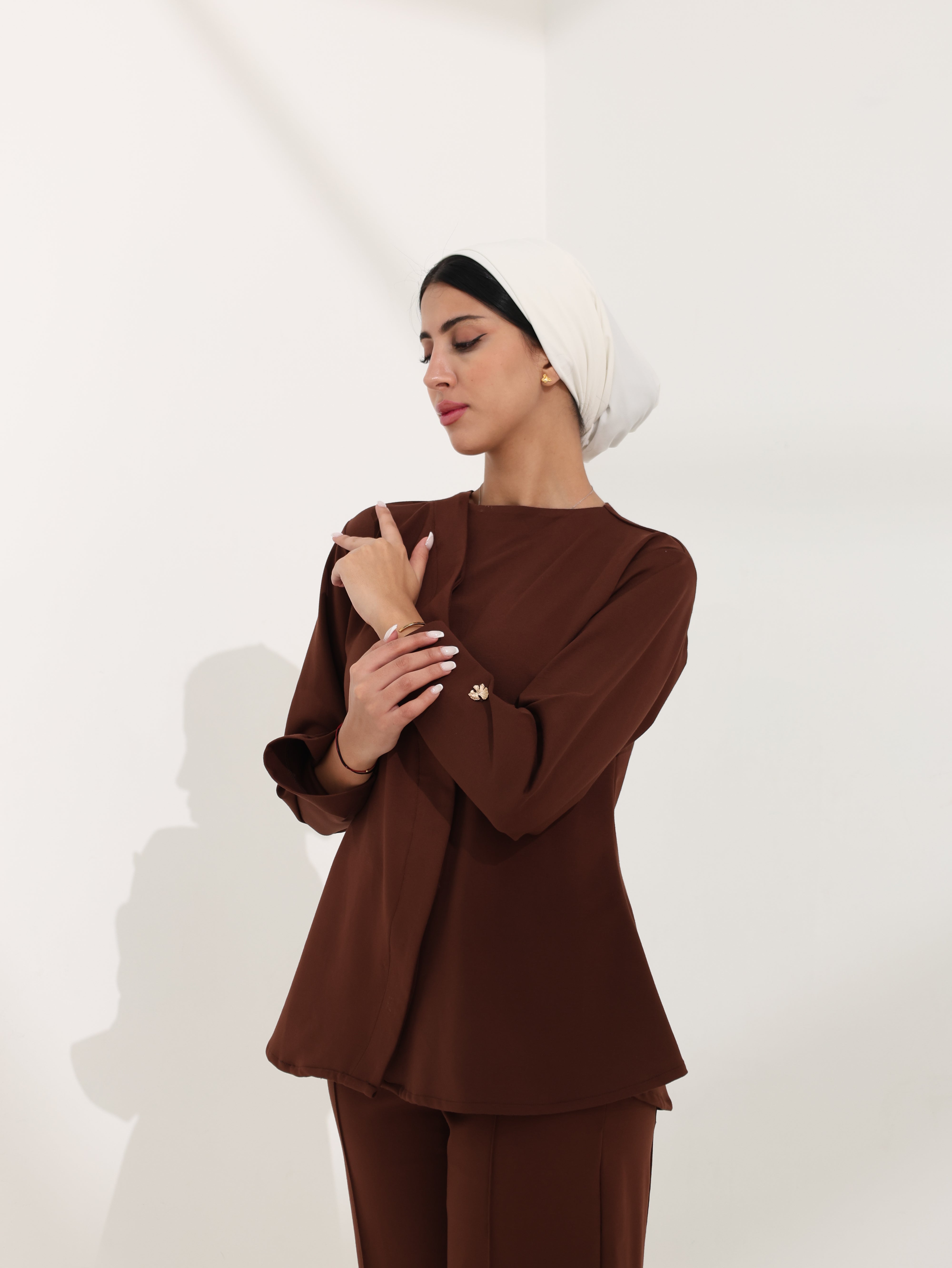NOOR JERSEY TOP & PANT SET