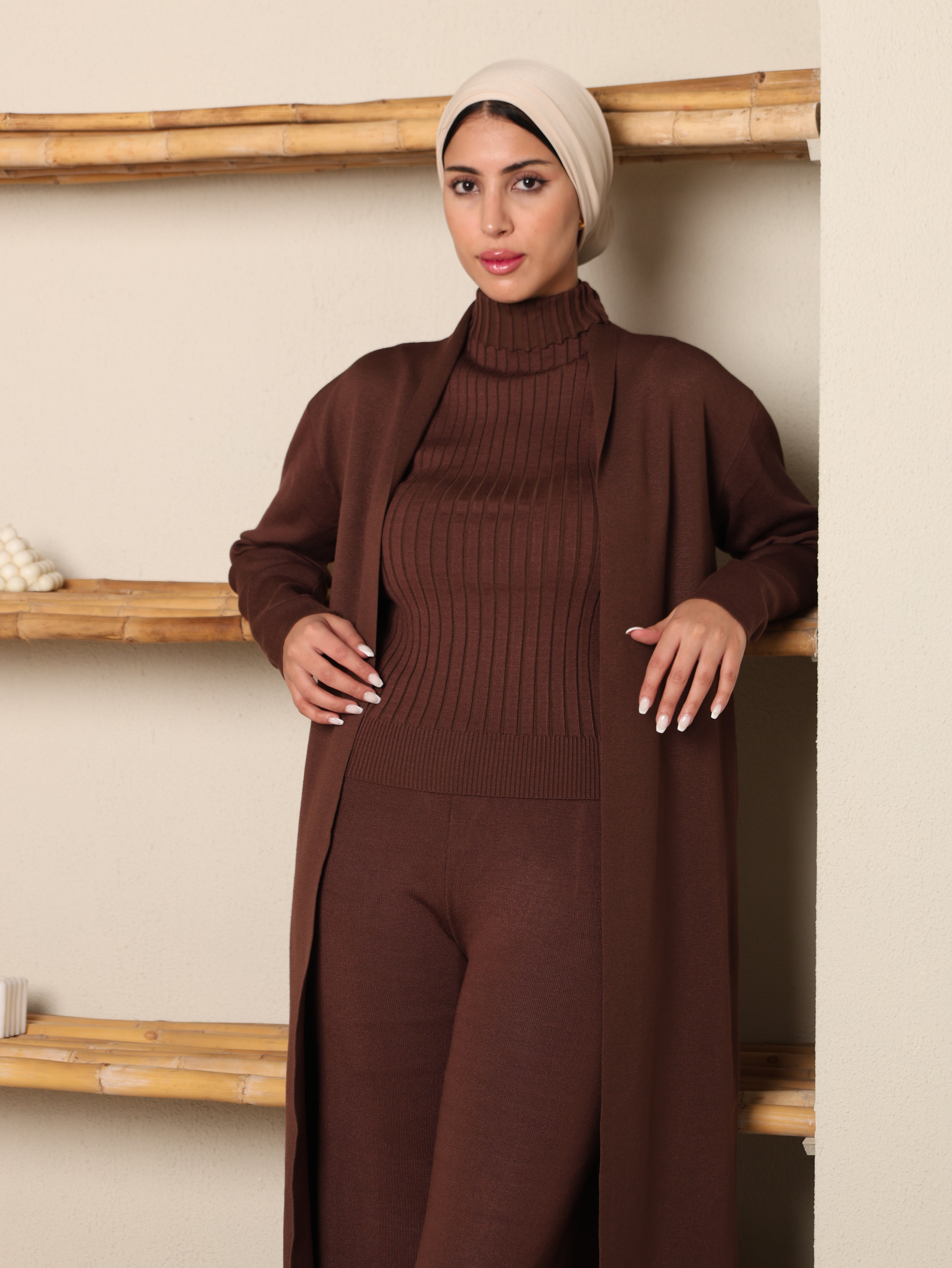 3-Piece Wool Knit Set