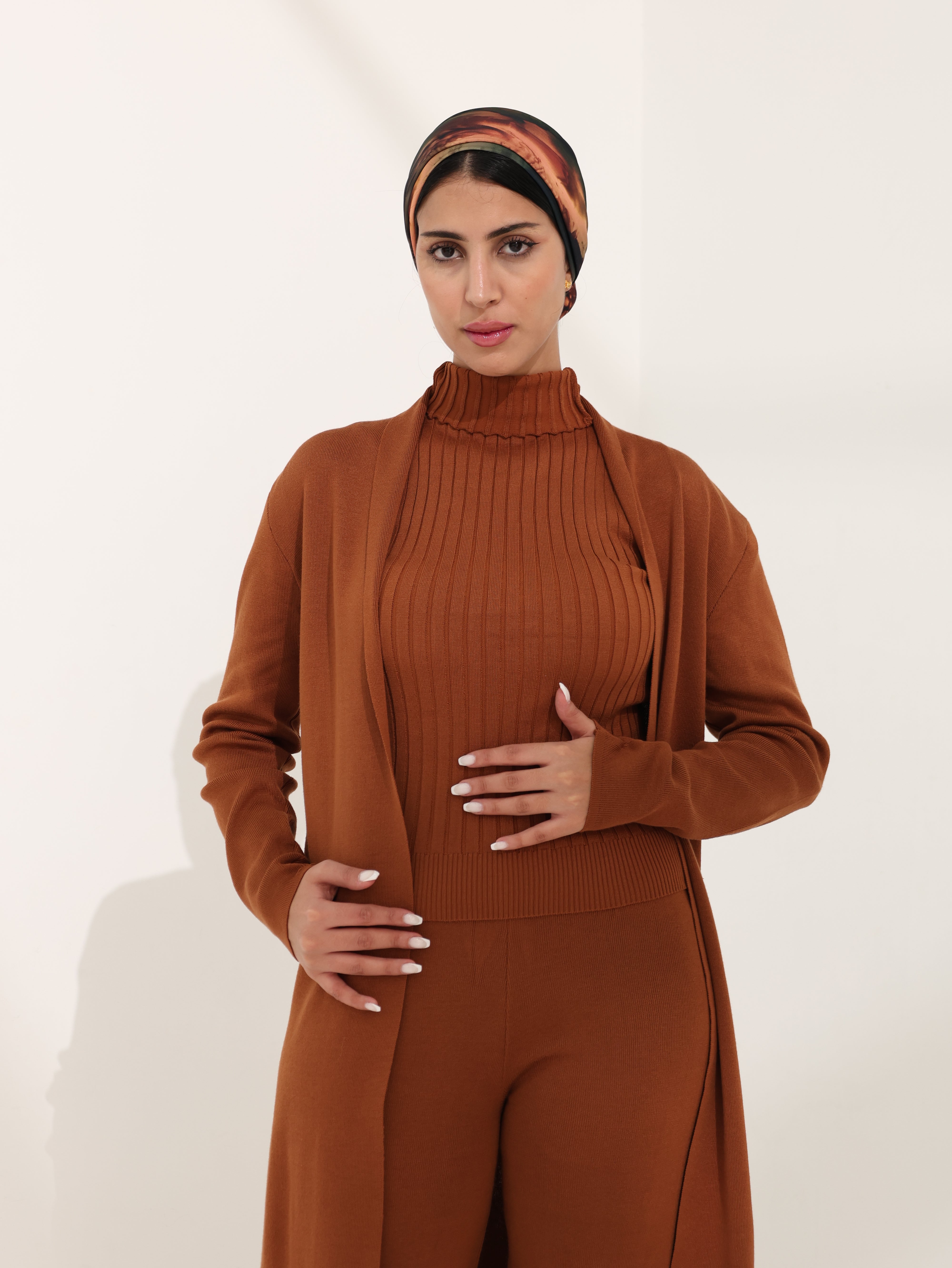 3-Piece Wool Knit Set