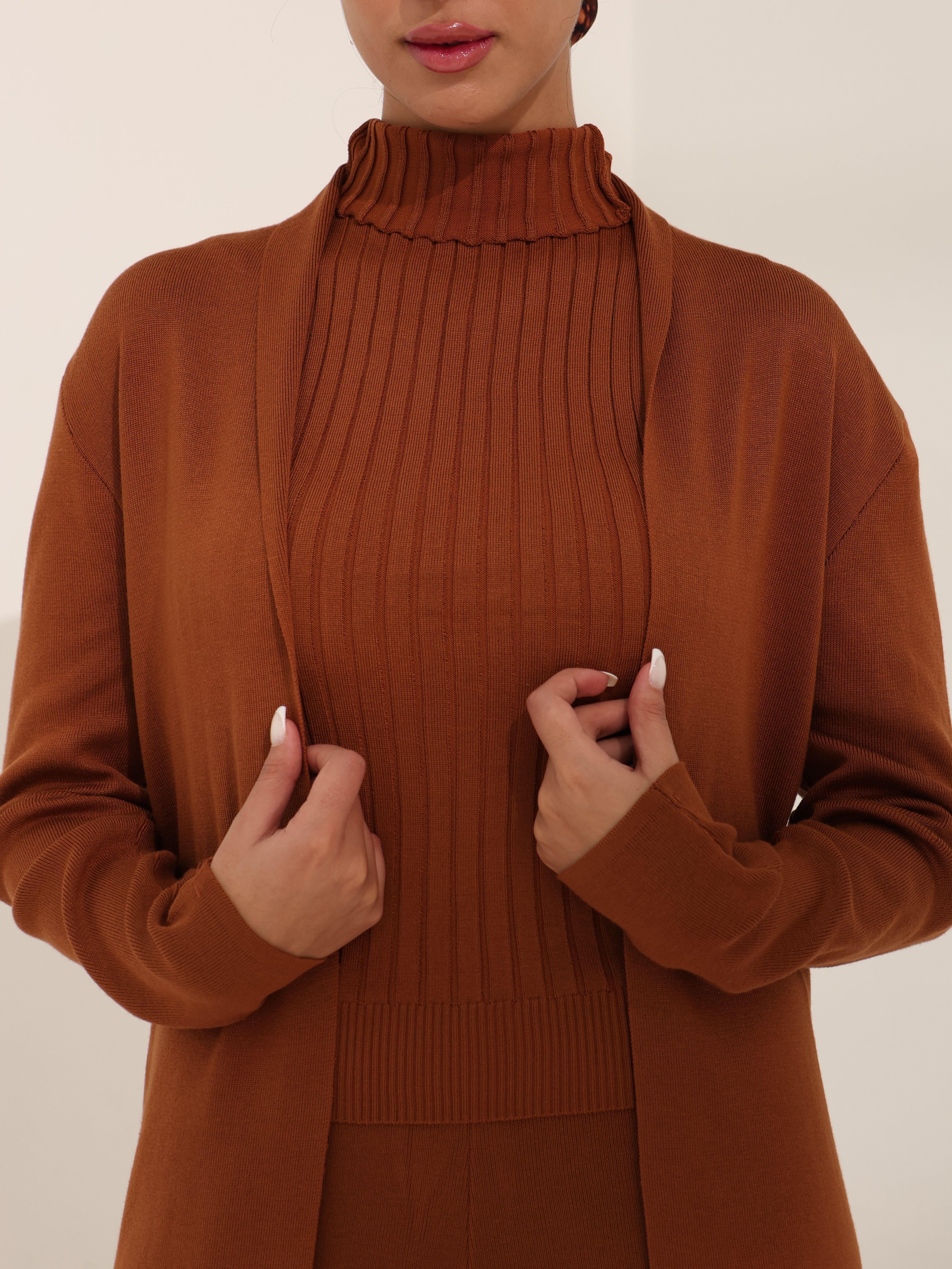 3-Piece Wool Knit Set