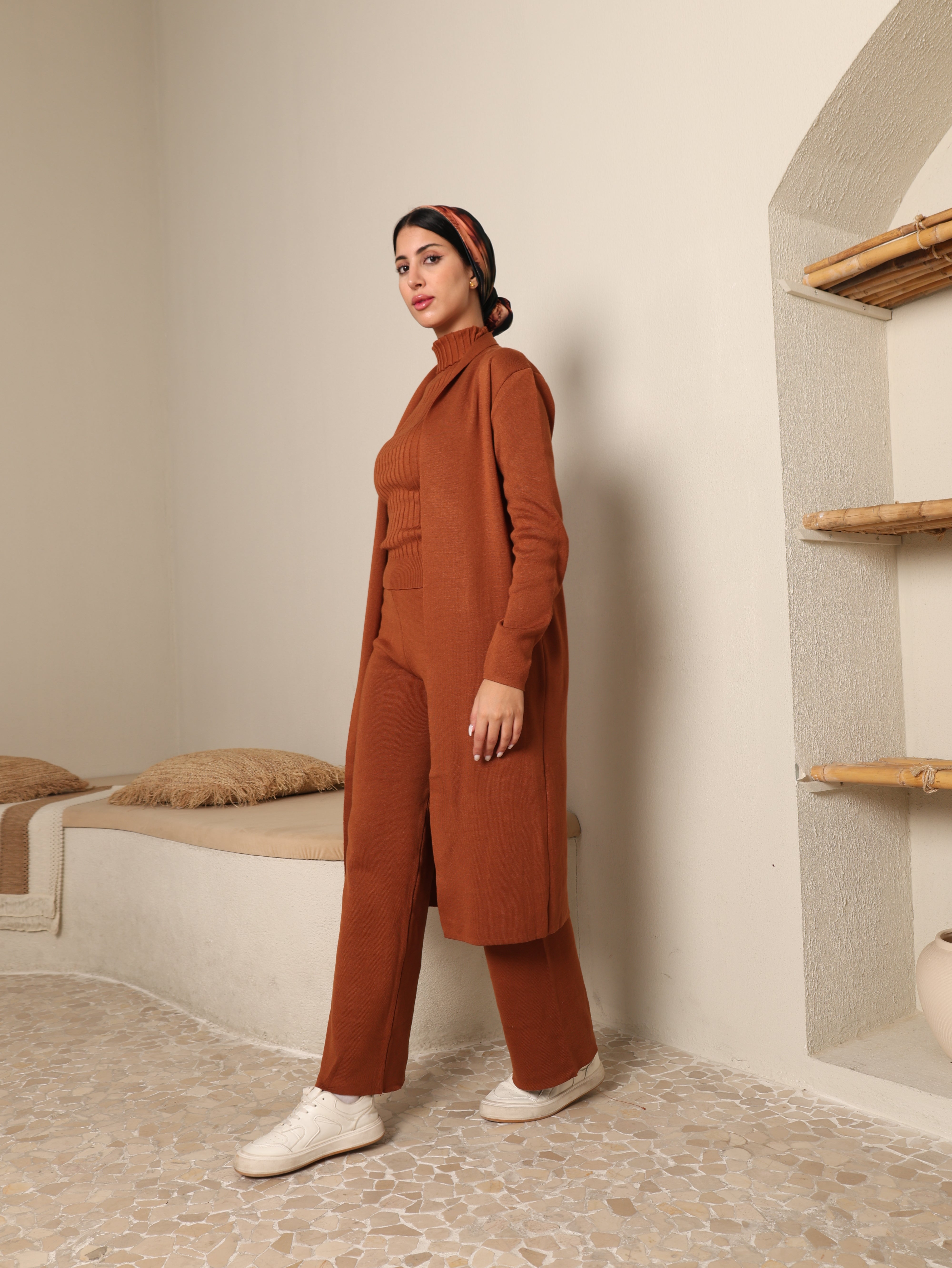 3-Piece Wool Knit Set