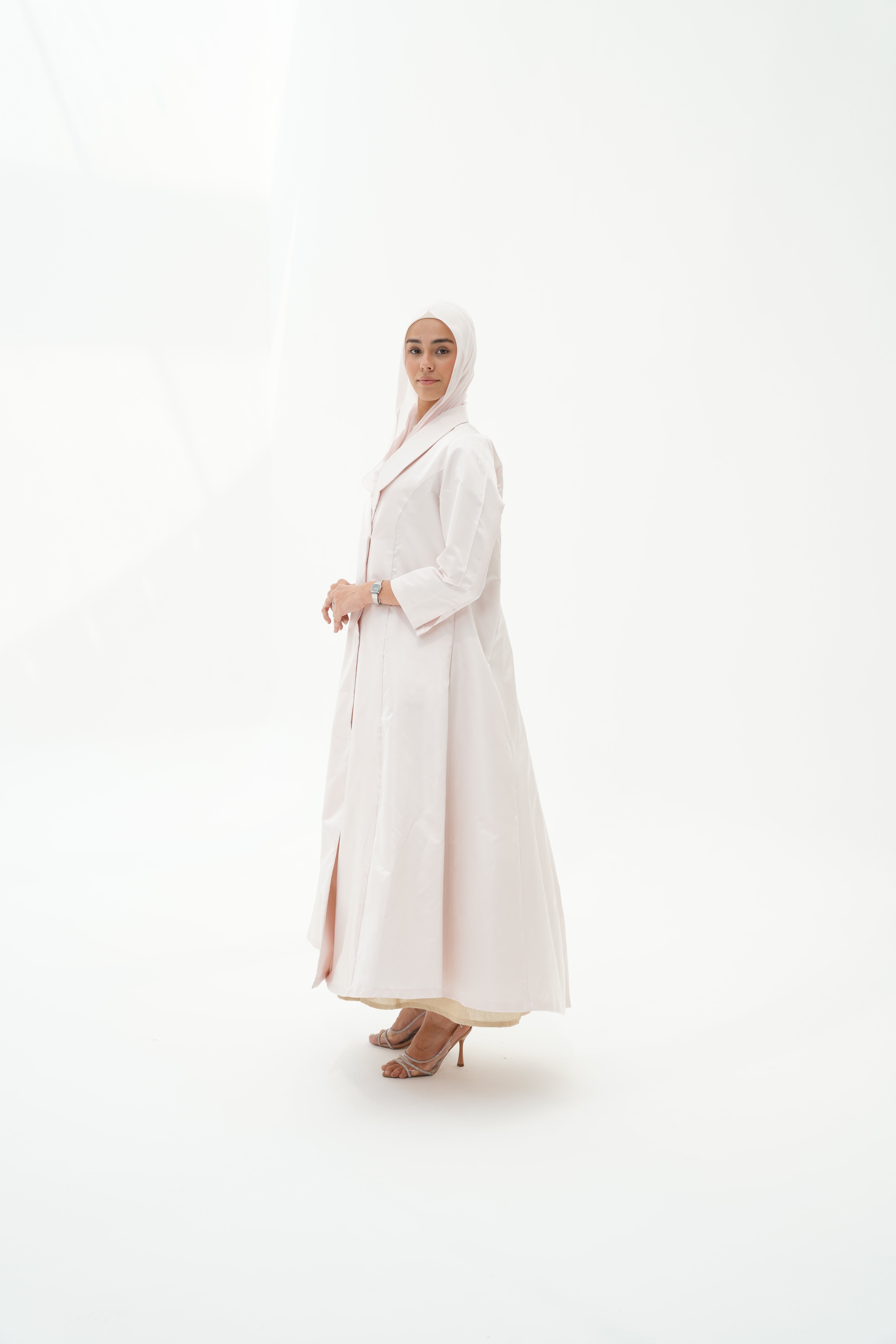 Coat Abaya - Blush (Pre-Order)