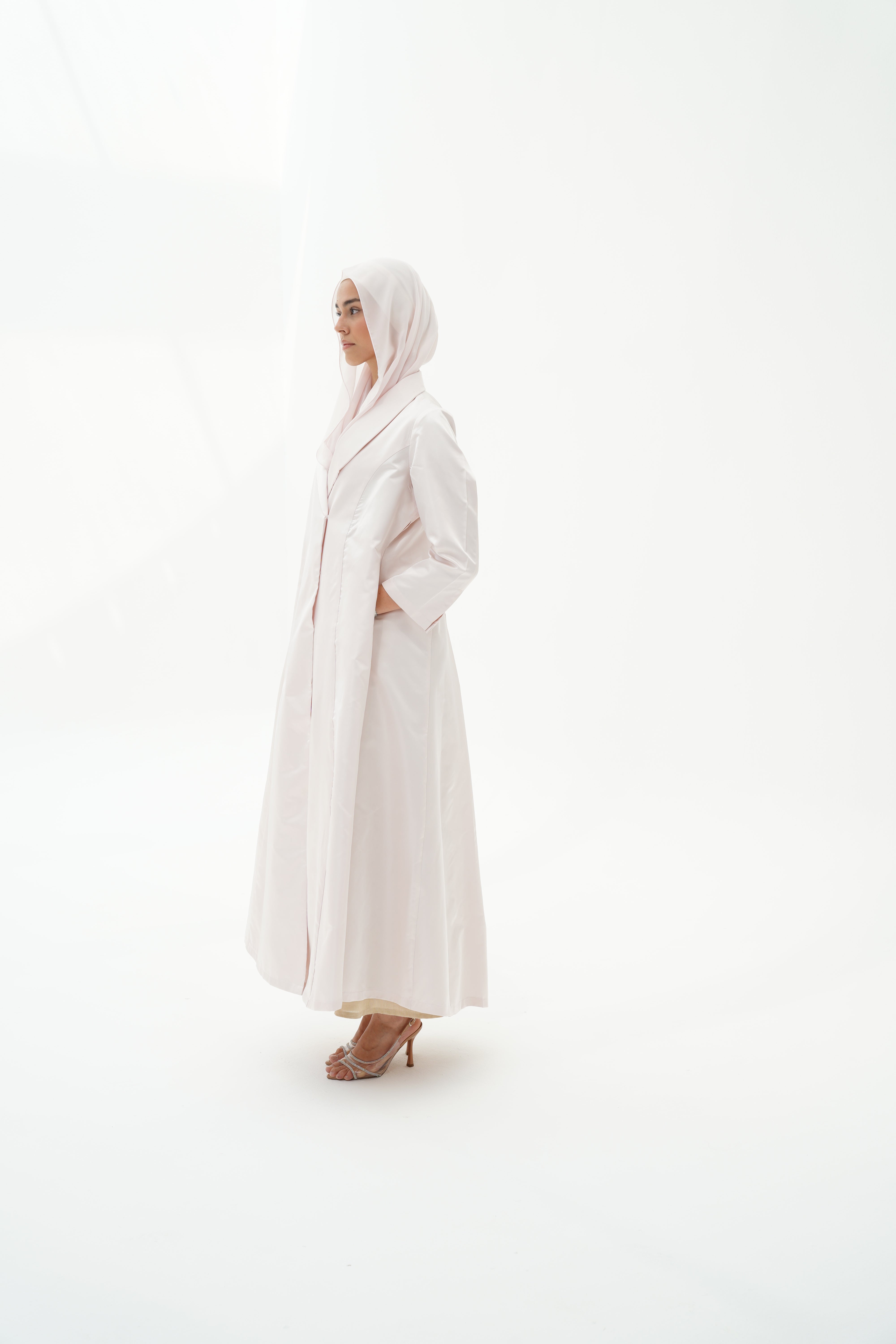 Coat Abaya - Blush (Pre-Order)