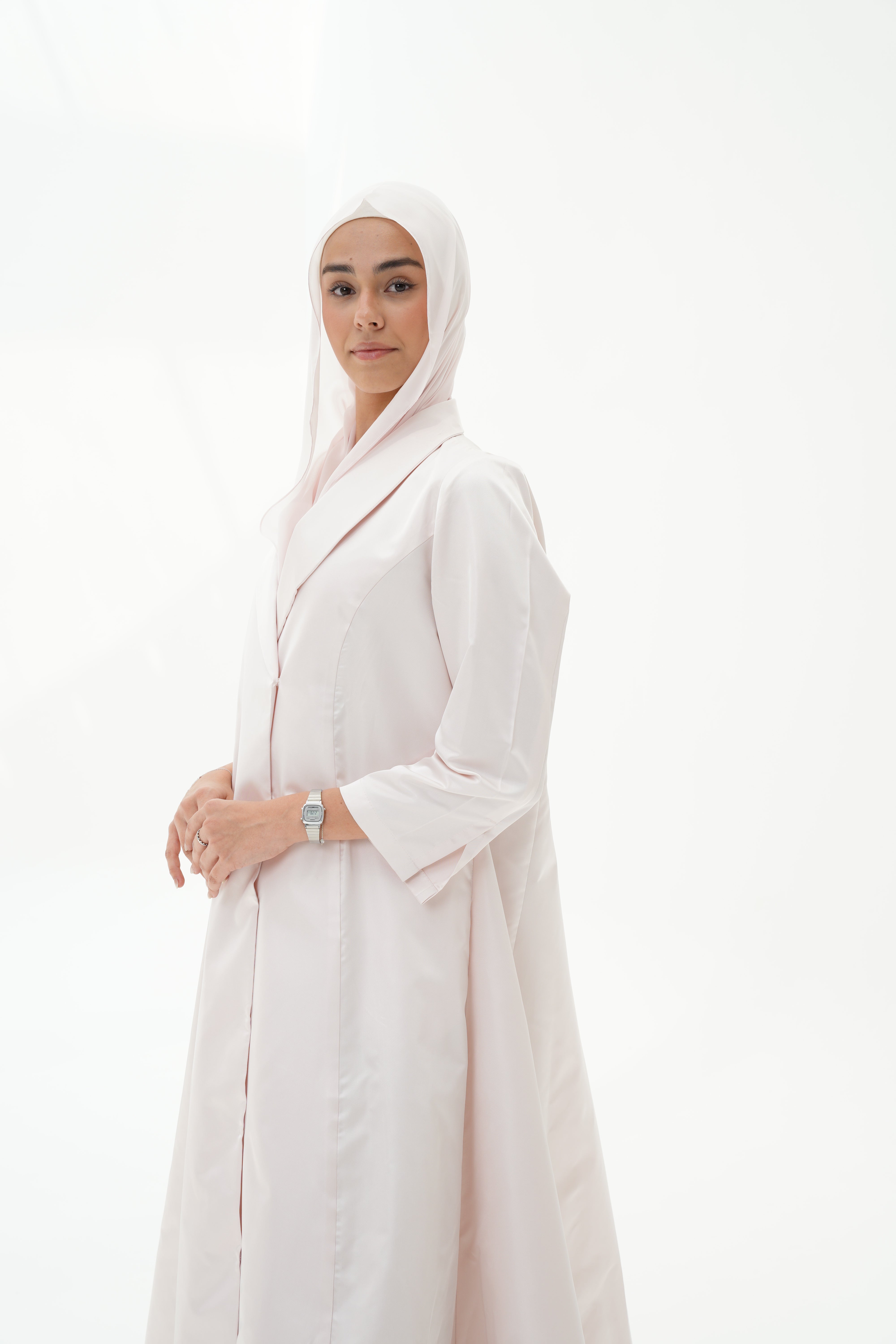 Coat Abaya - Blush (Pre-Order)