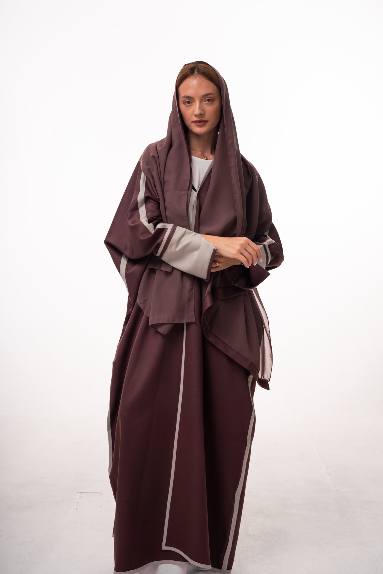 Mary Reversible Open Abaya
