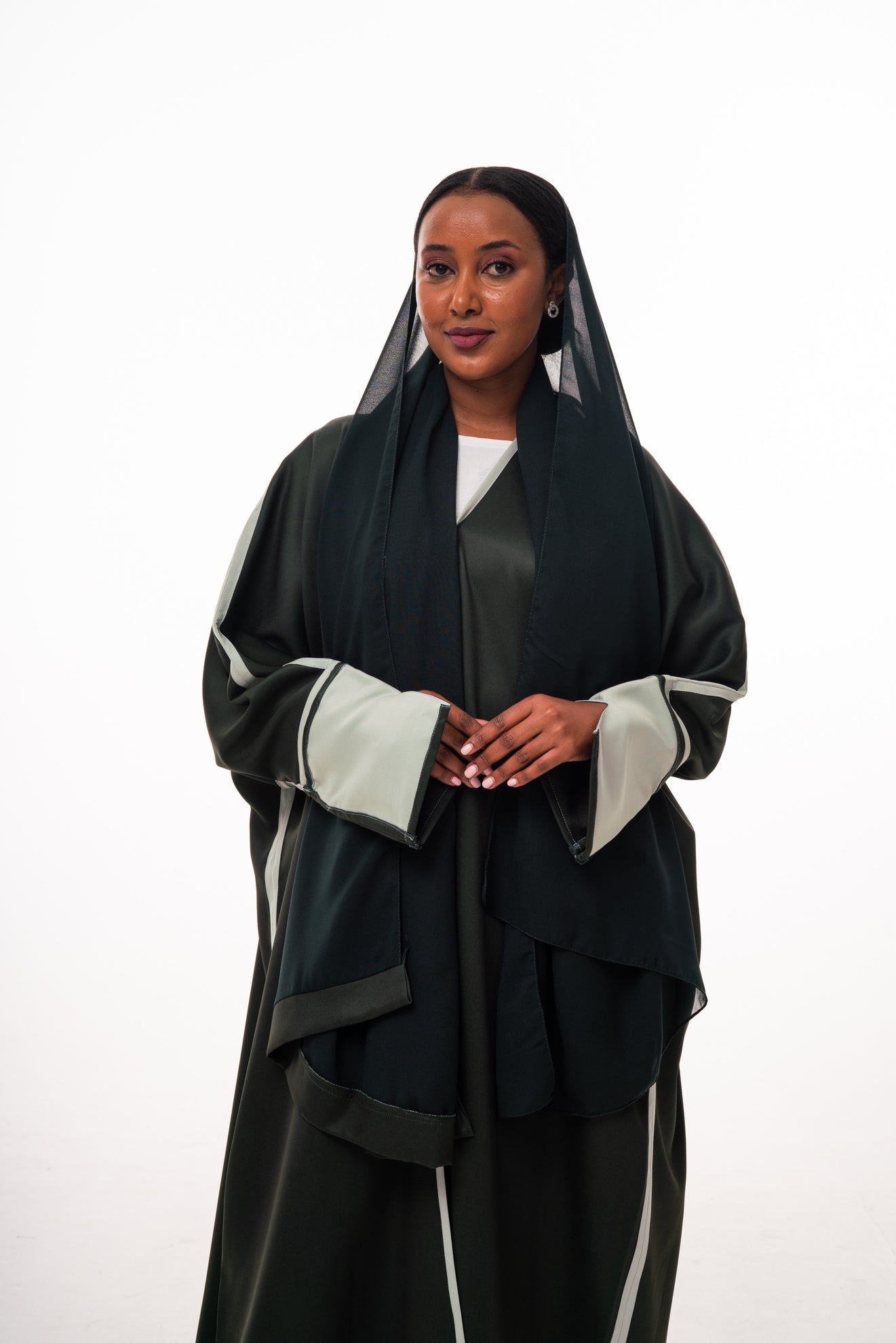 Mary Reversible Open Abaya