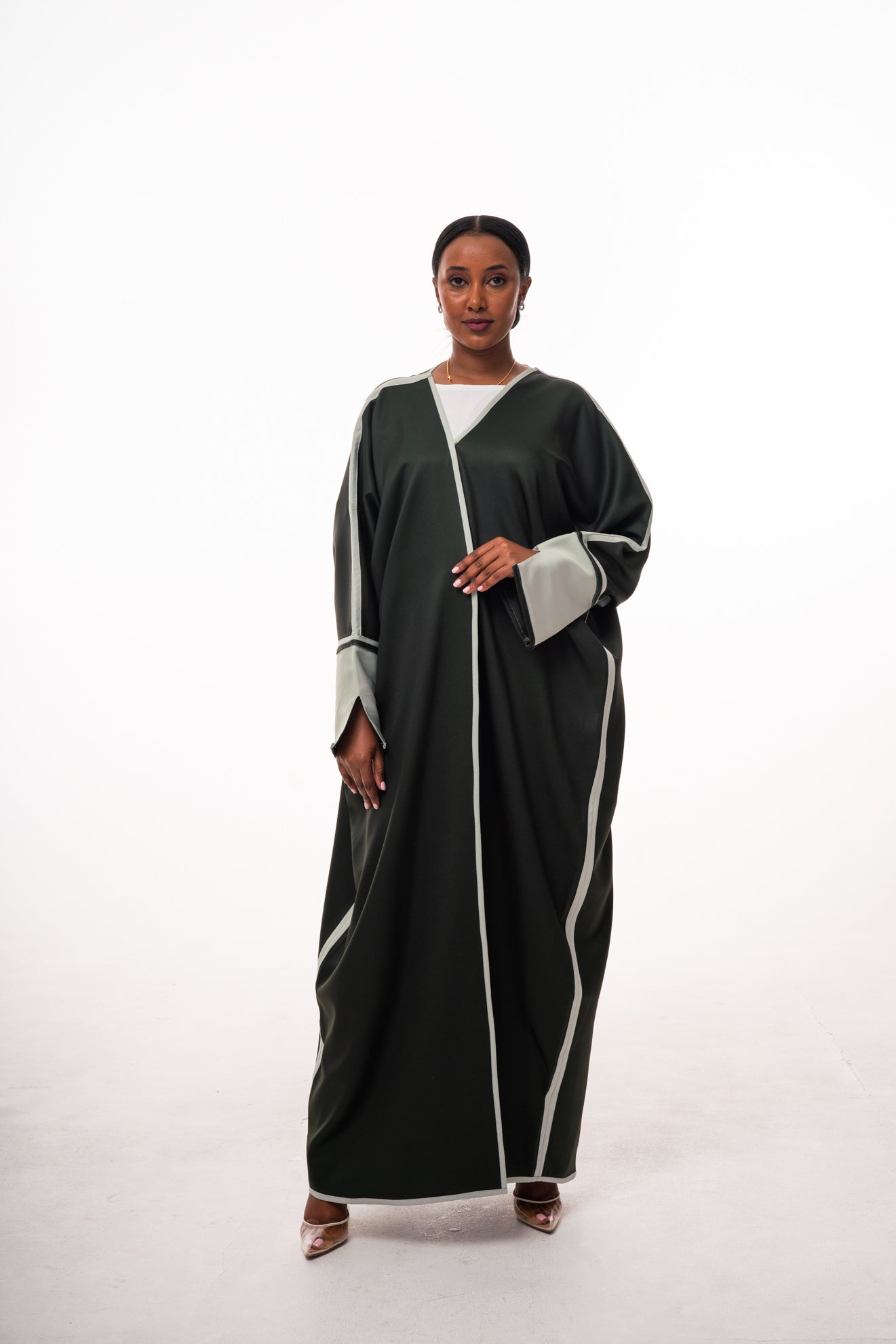Mary Reversible Open Abaya