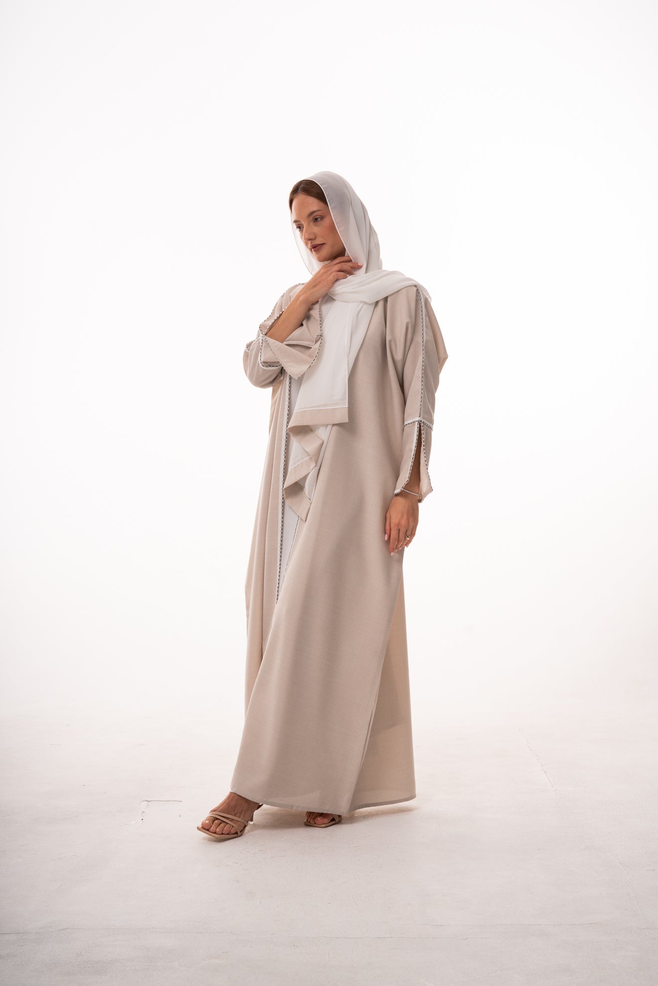 Jannah Open Abaya