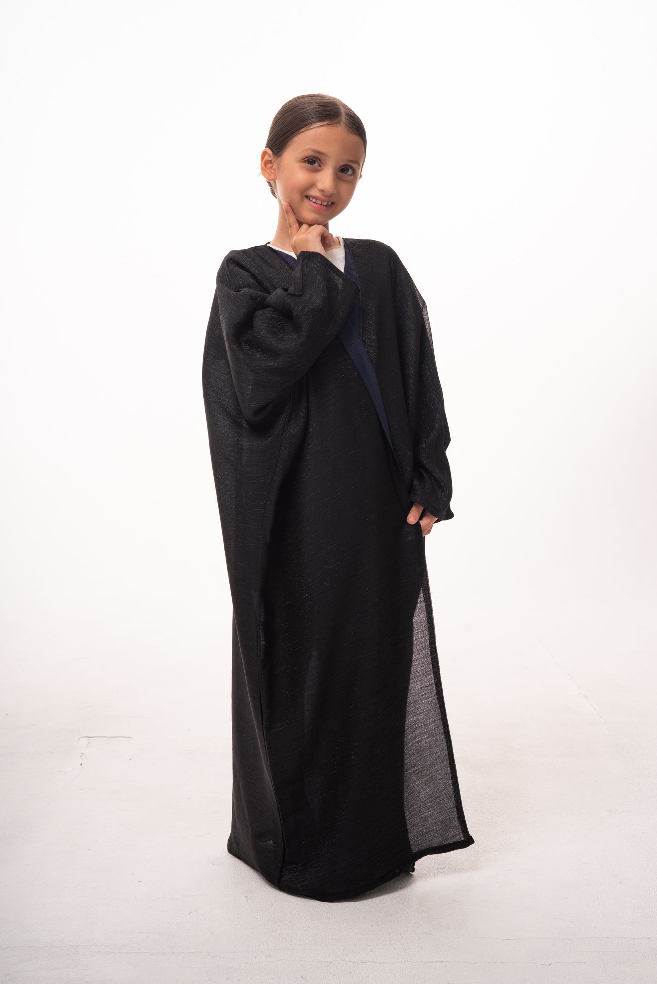 Taliah Shimmer Girls Open Abaya