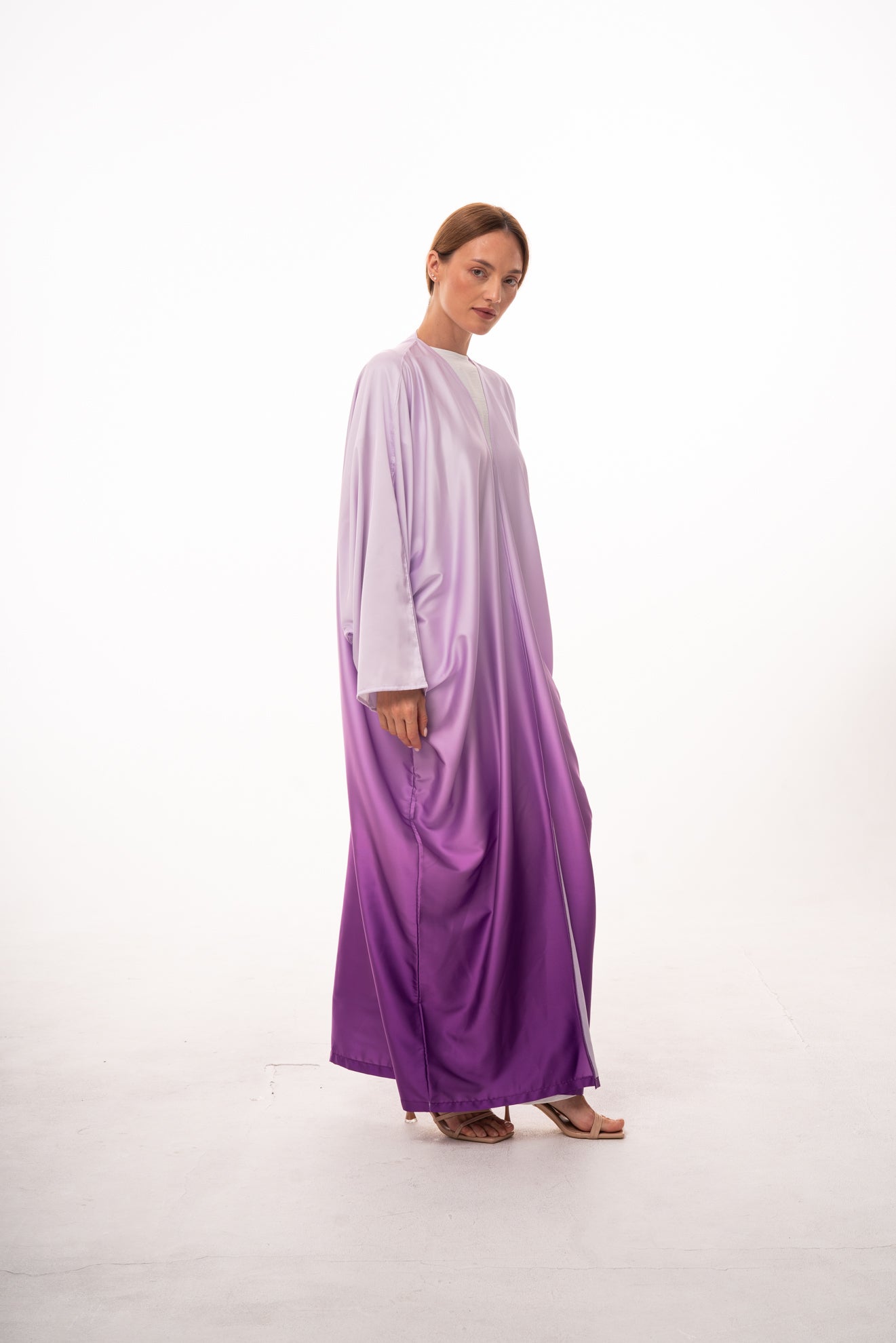 Elaf Ombré Abaya - Purple