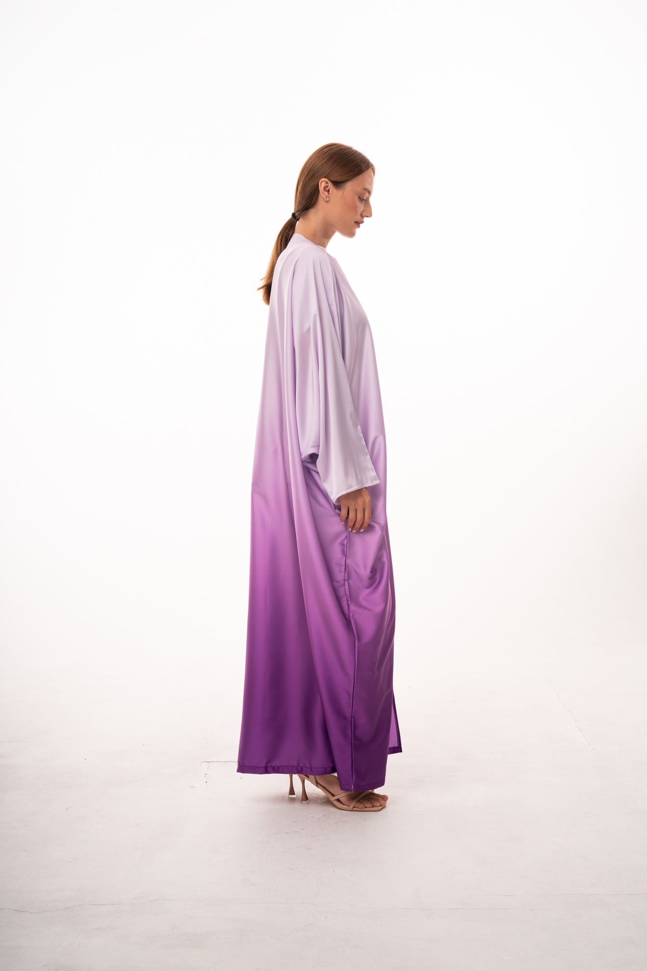 Elaf Ombré Abaya - Purple