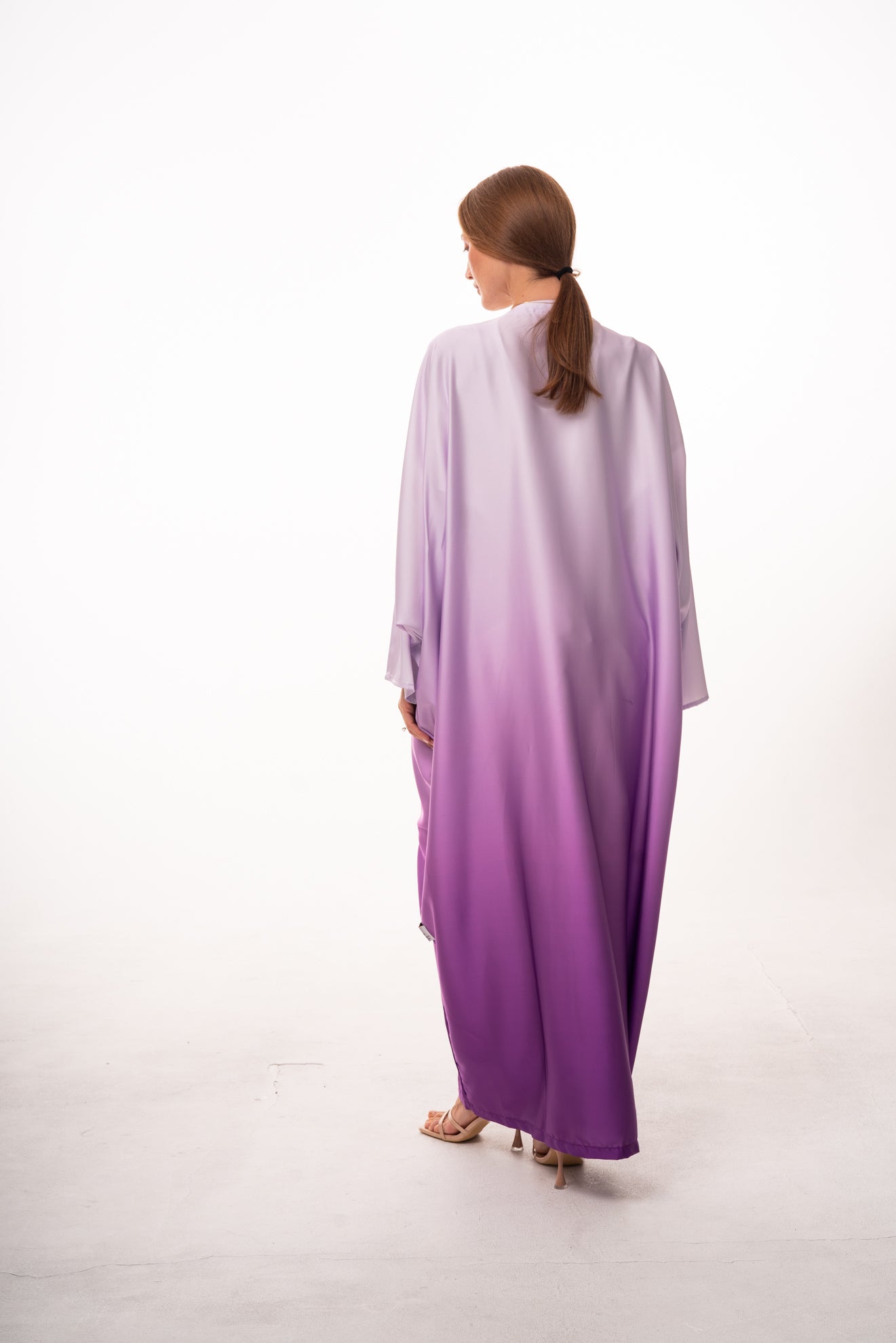 Mommy & Me - Elaf Ombré Abaya - Purple