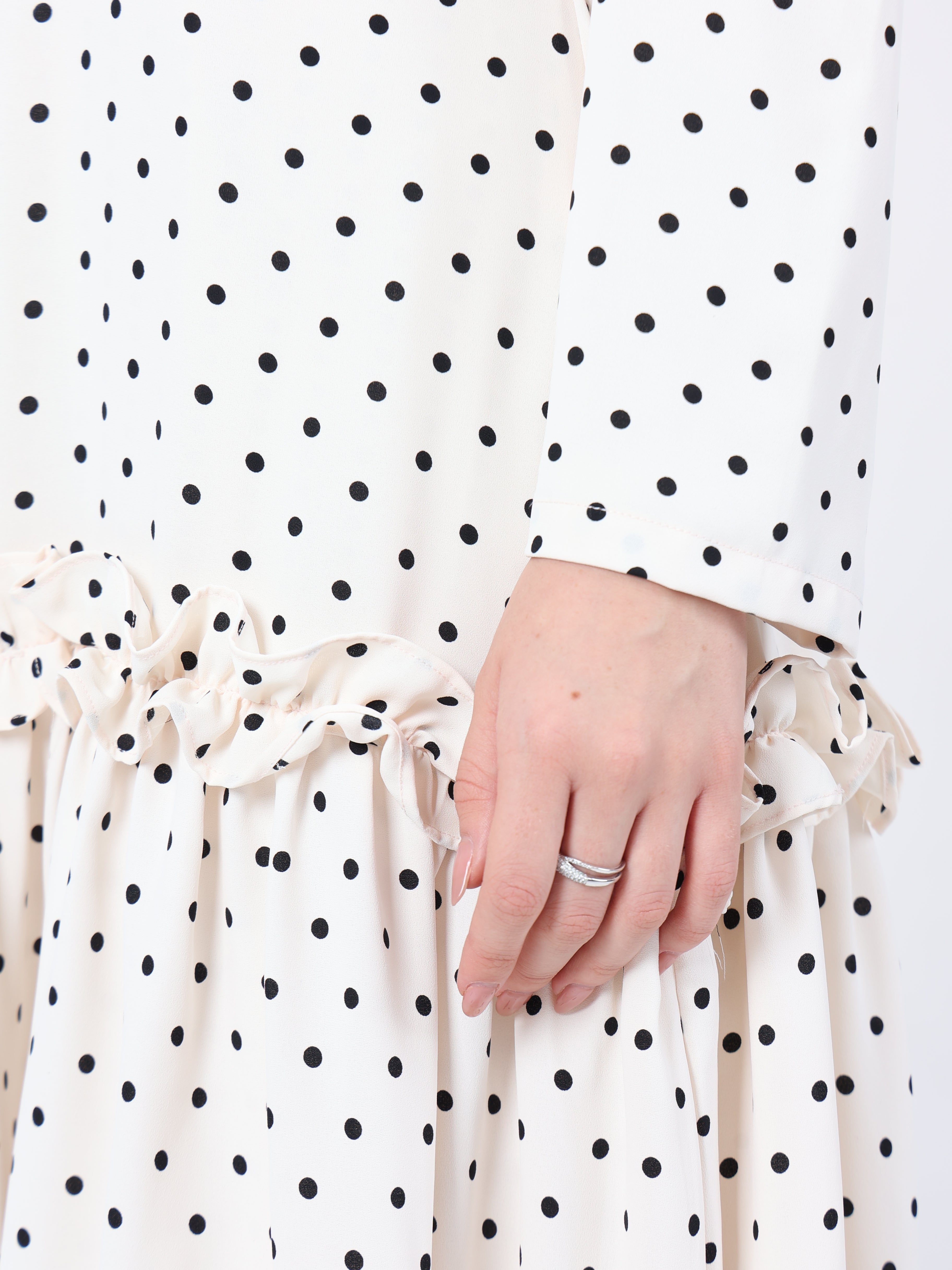 Polka Dot Maxi Dress