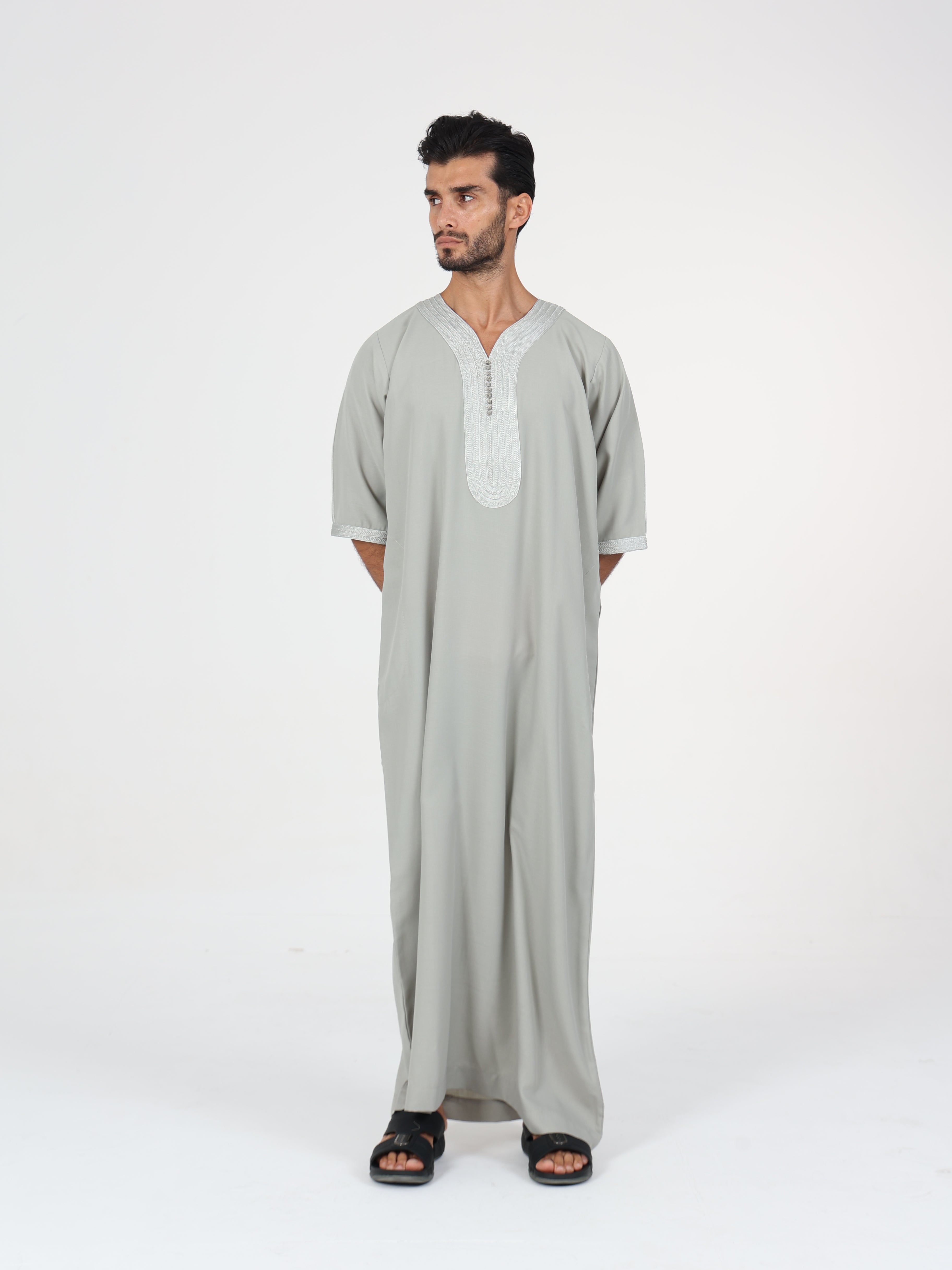 Daddy & Me - Moroccan Modern Short Sleeve Thobe