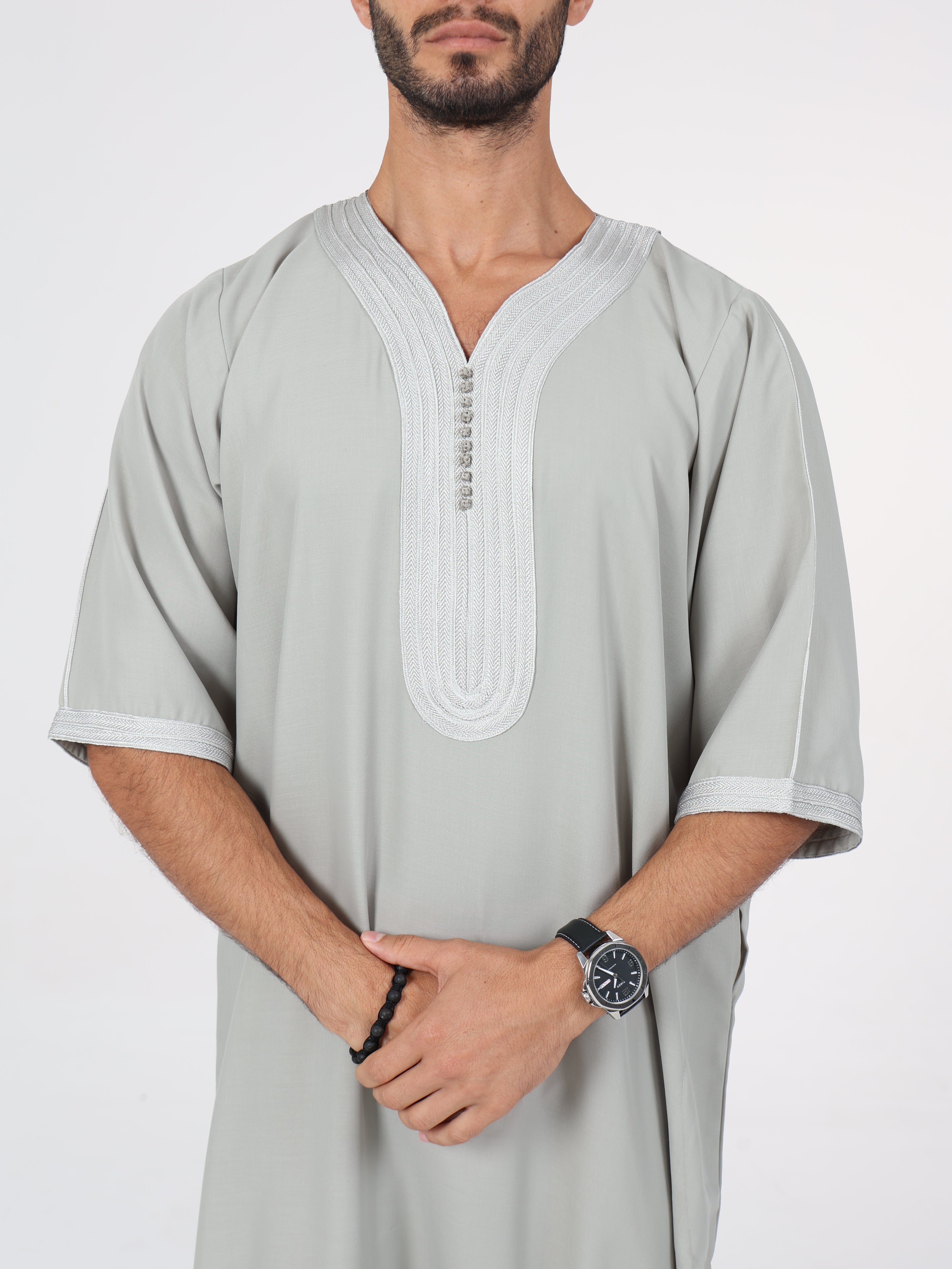 Daddy & Me - Moroccan Modern Short Sleeve Thobe