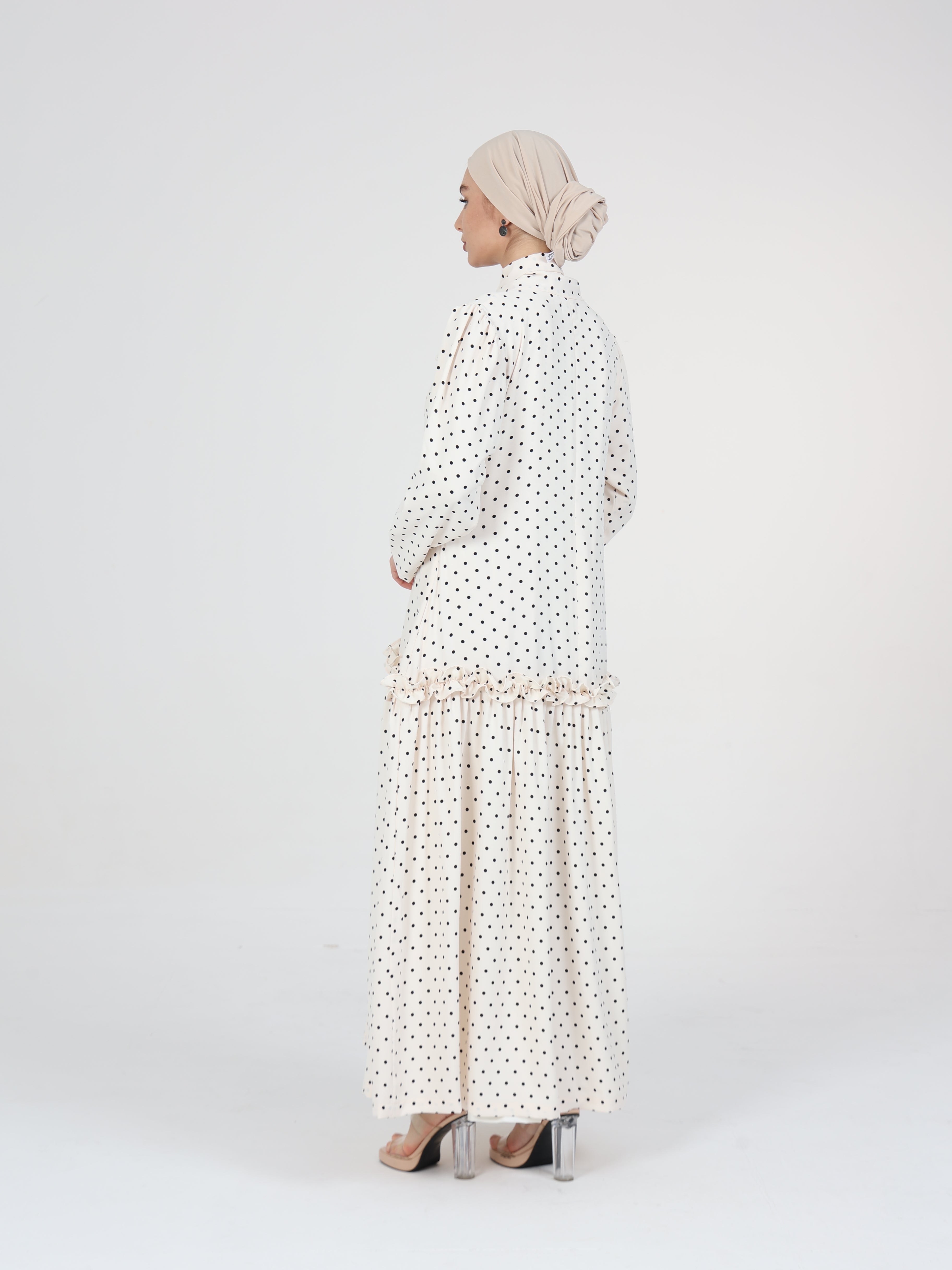 Polka Dot Maxi Dress