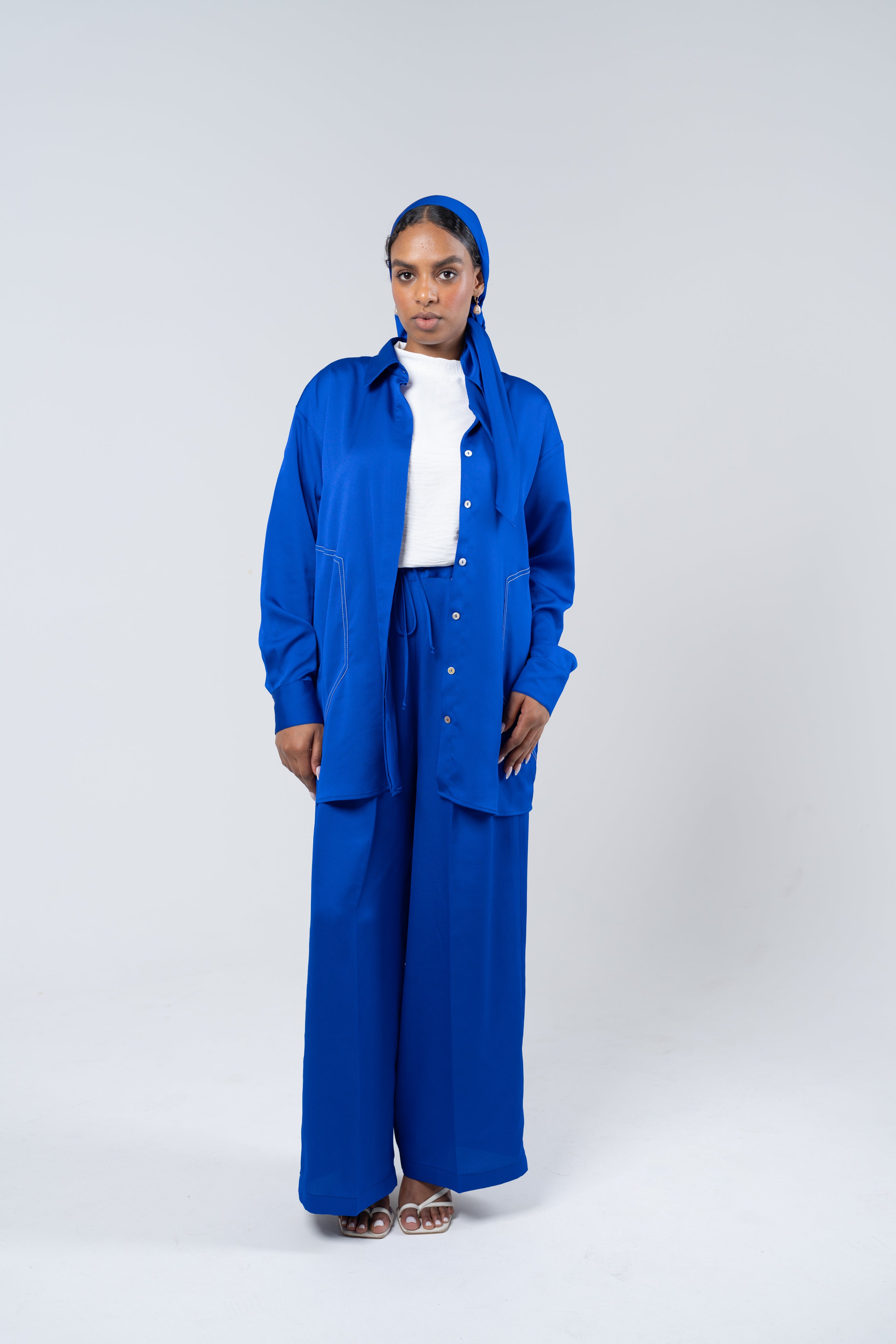 Satin Blue Set - Sanse