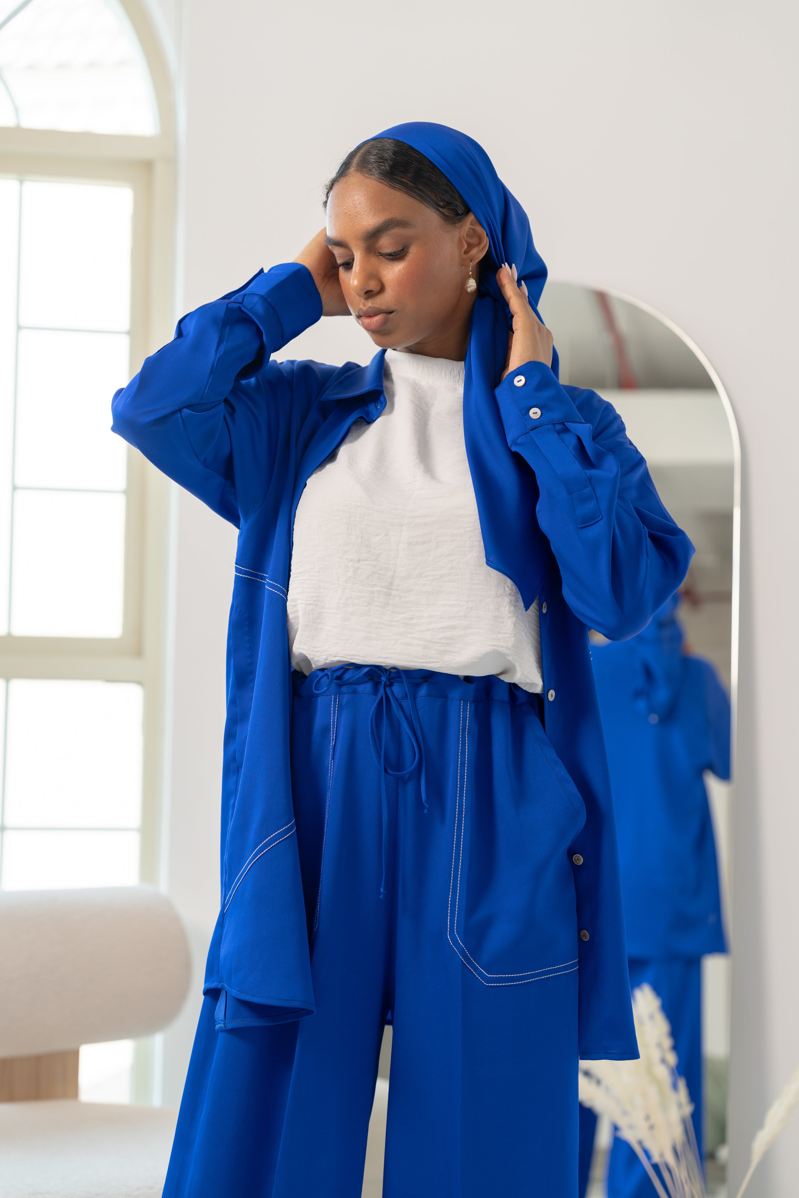 Satin Blue Set - Sanse