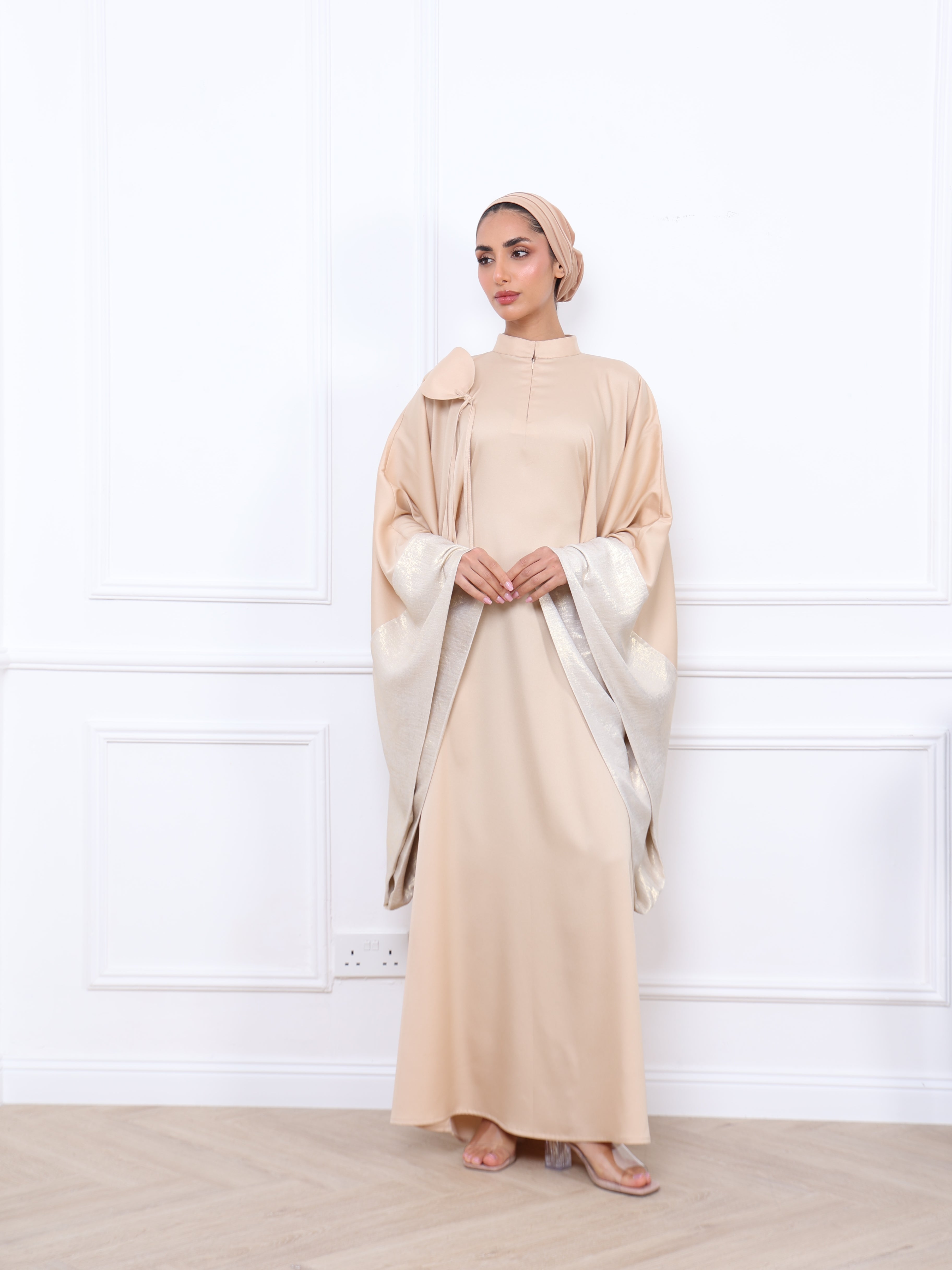 Beige Kimono Kaftan - Sanse (Pre-Order)
