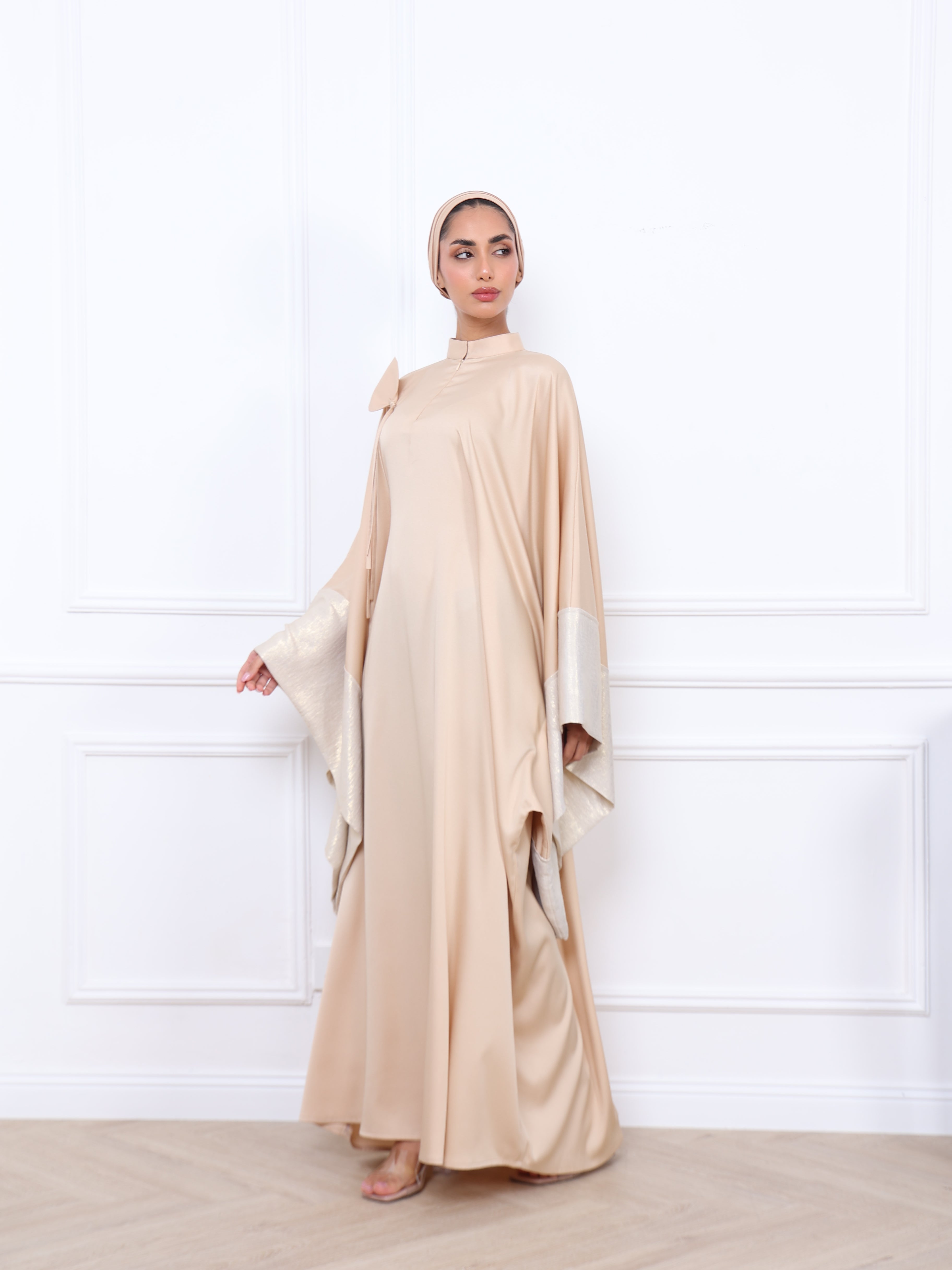Beige Kimono Kaftan - Sanse (Pre-Order)
