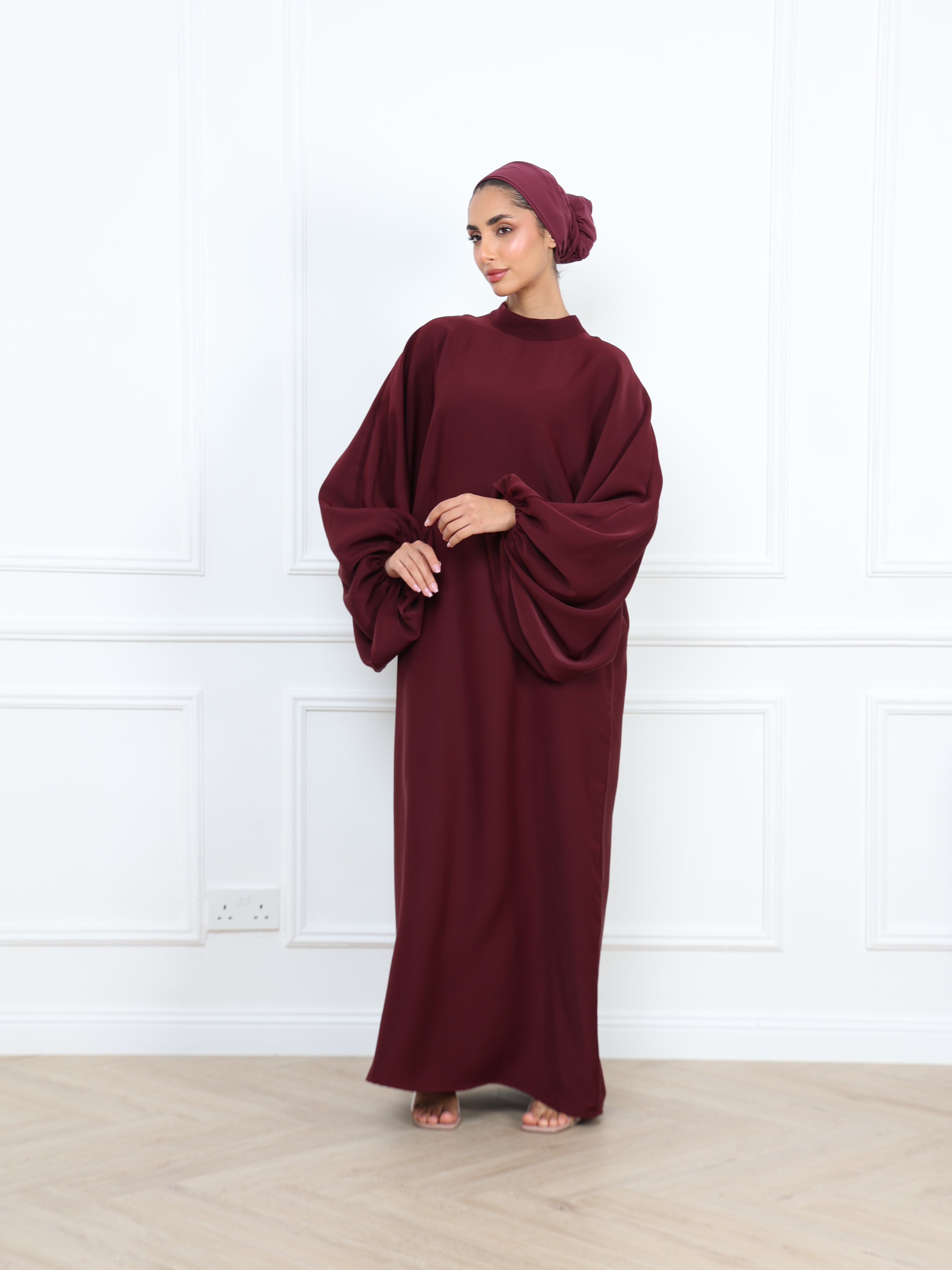 Burgundy Kaftan - Sanse (Pre-Order)