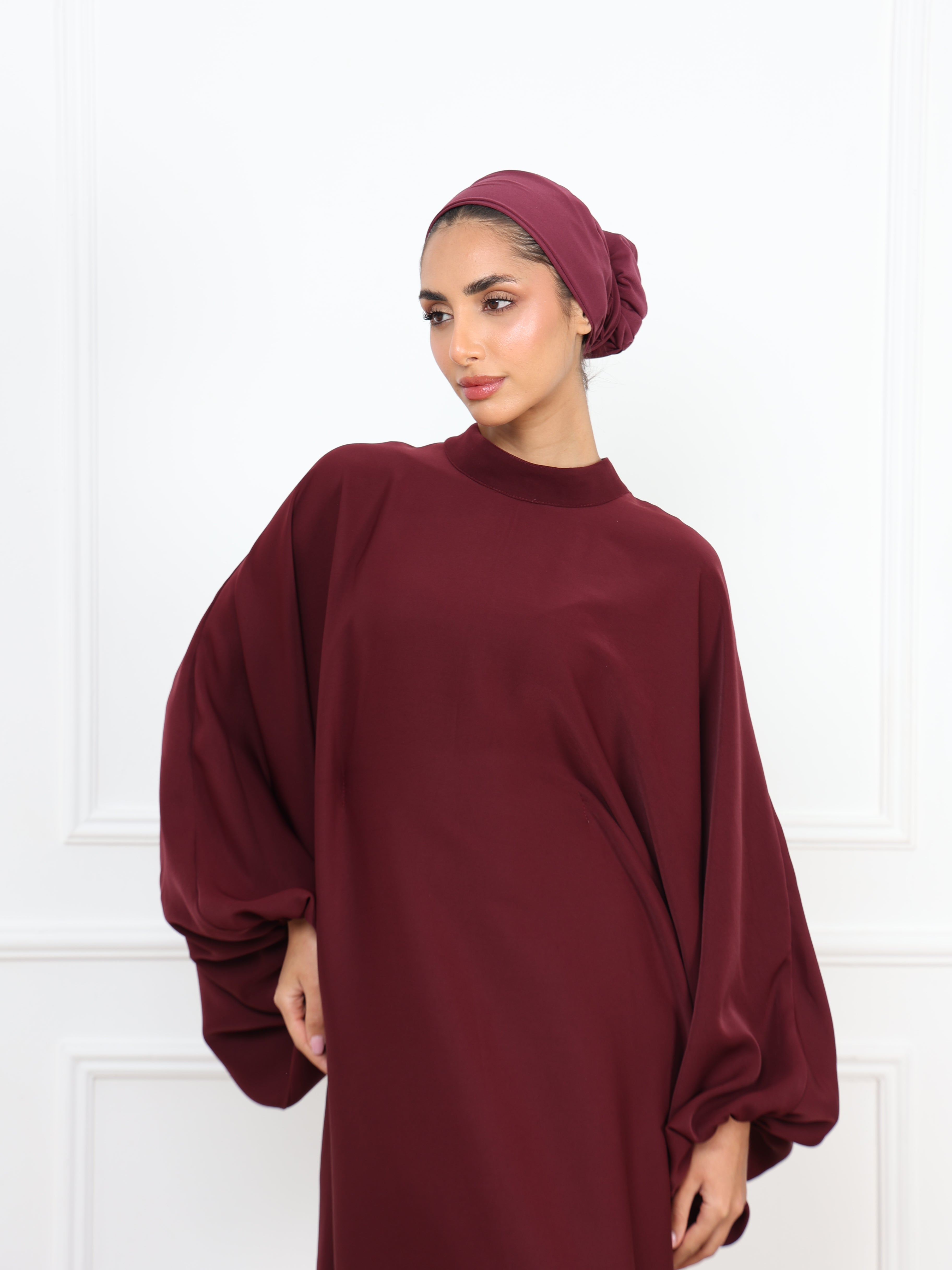 Burgundy Kaftan - Sanse (Pre-Order)