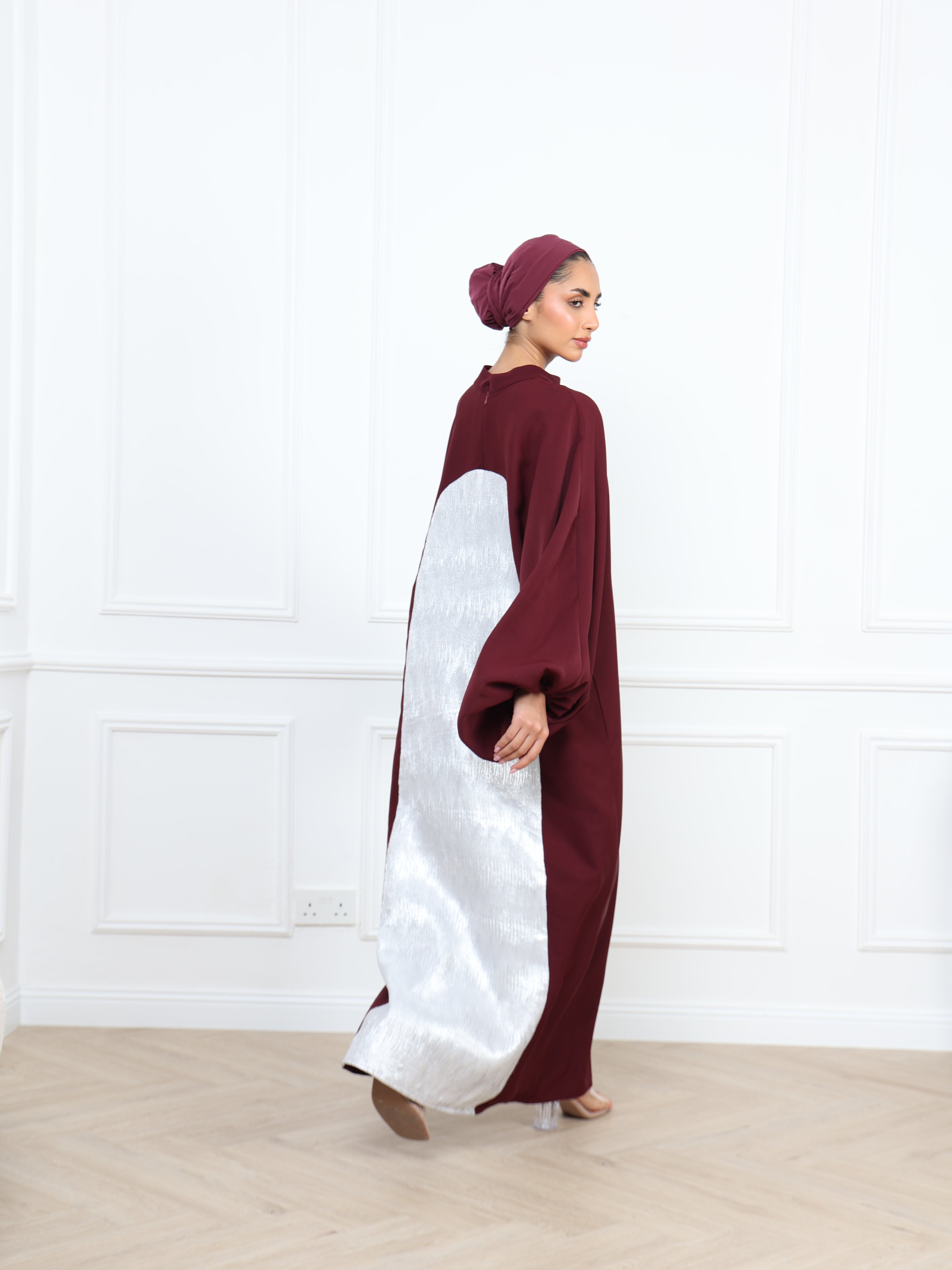 Burgundy Kaftan - Sanse (Pre-Order)