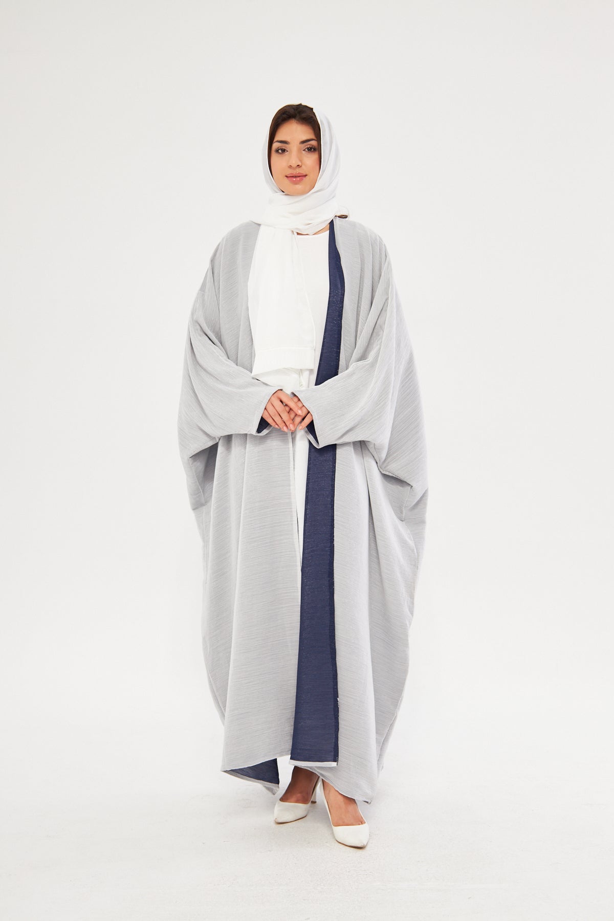 Taliah Shimmer Open Abaya