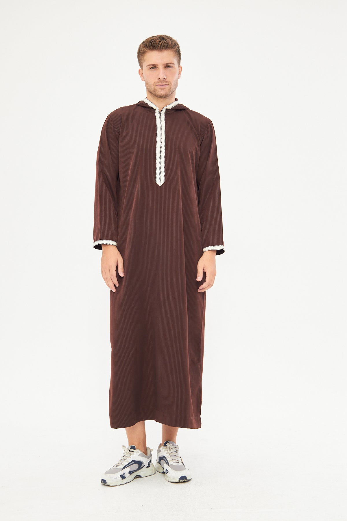Daddy & Me - Moroccan Long Sleeve Thobe - Brown