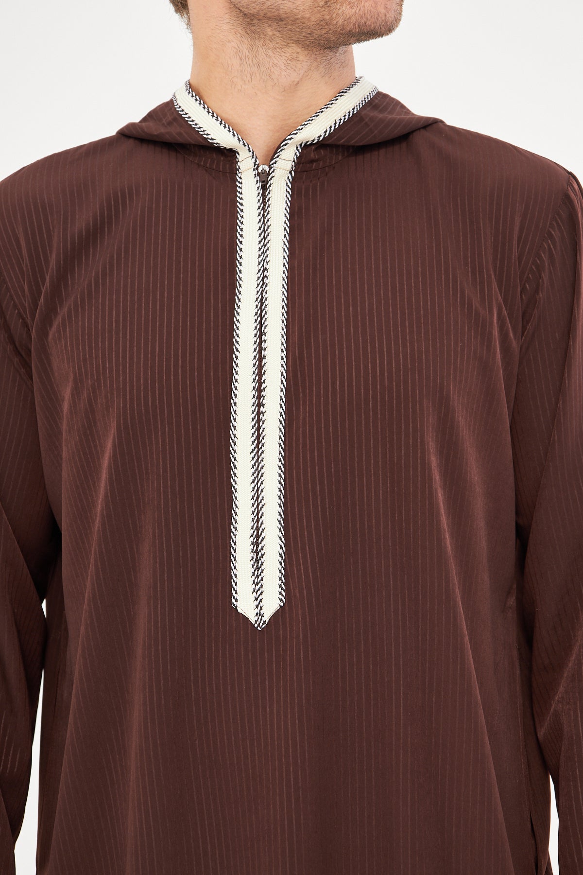Daddy & Me - Moroccan Long Sleeve Thobe - Brown
