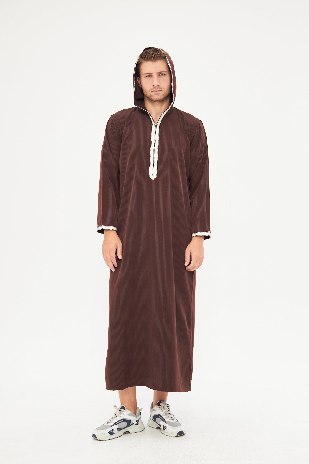 Daddy & Me - Moroccan Long Sleeve Thobe - Brown