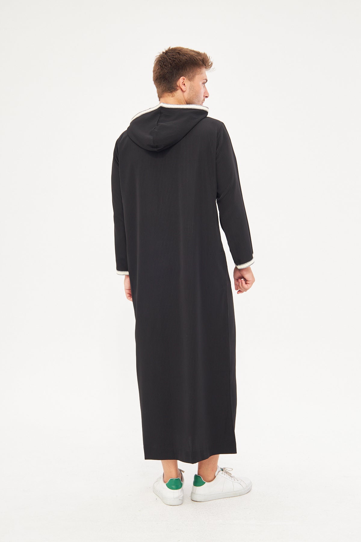 Daddy & Me - Moroccan Long Sleeve Thobe - Black
