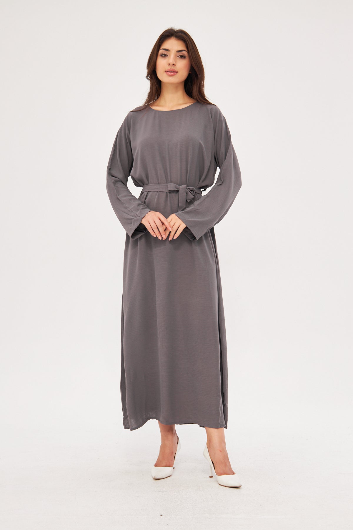 Adjustable Inner Slip Dress Long Sleeve