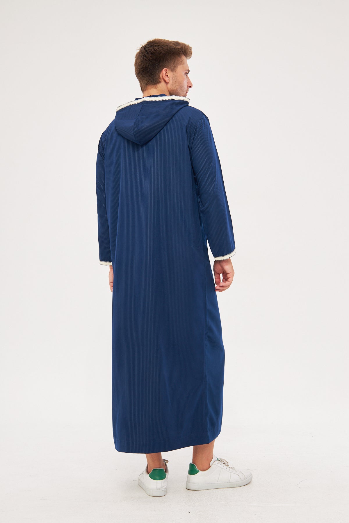Daddy & Me - Moroccan Long Sleeve Thobe - Navy Blue