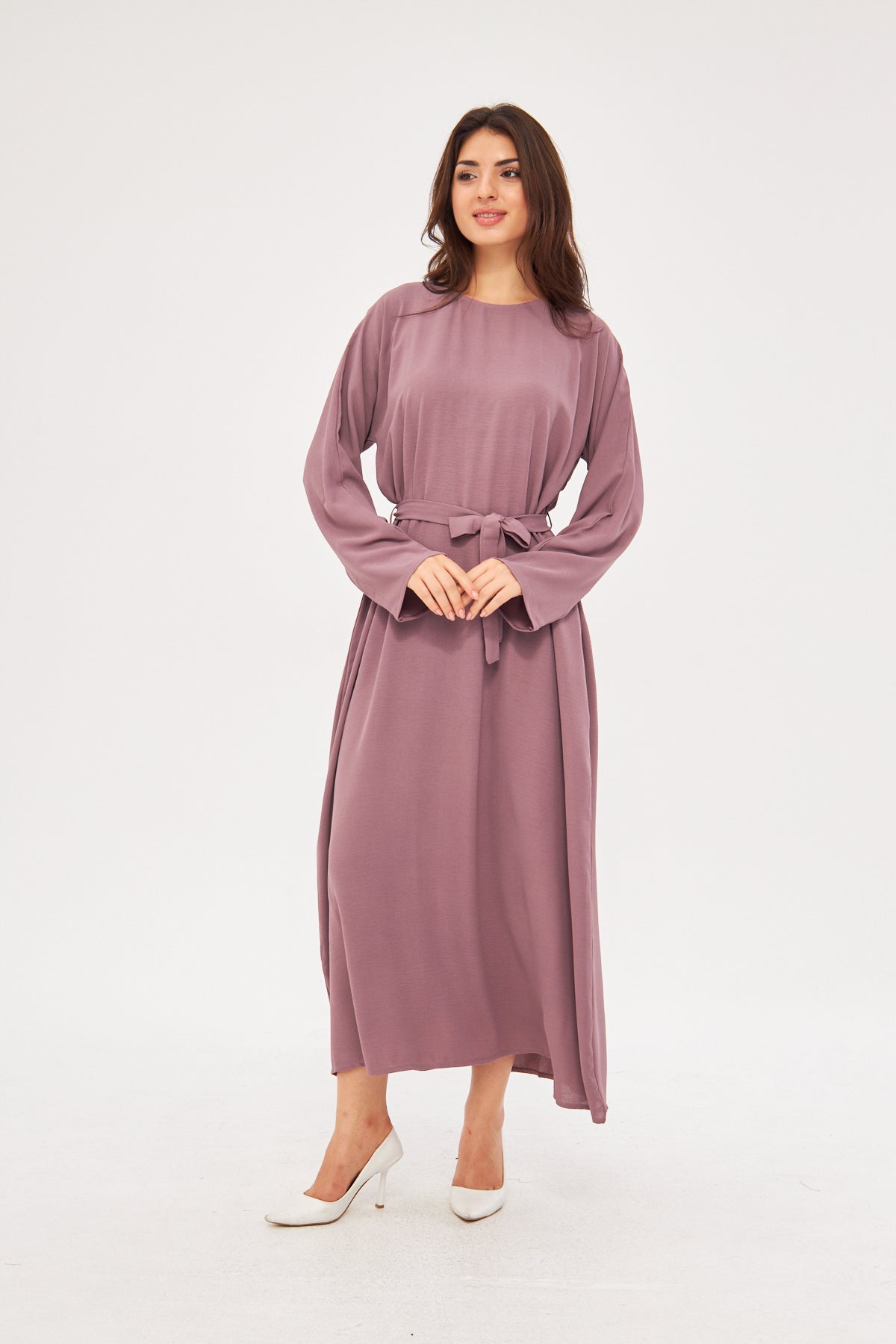 Adjustable Inner Slip Dress Long Sleeve