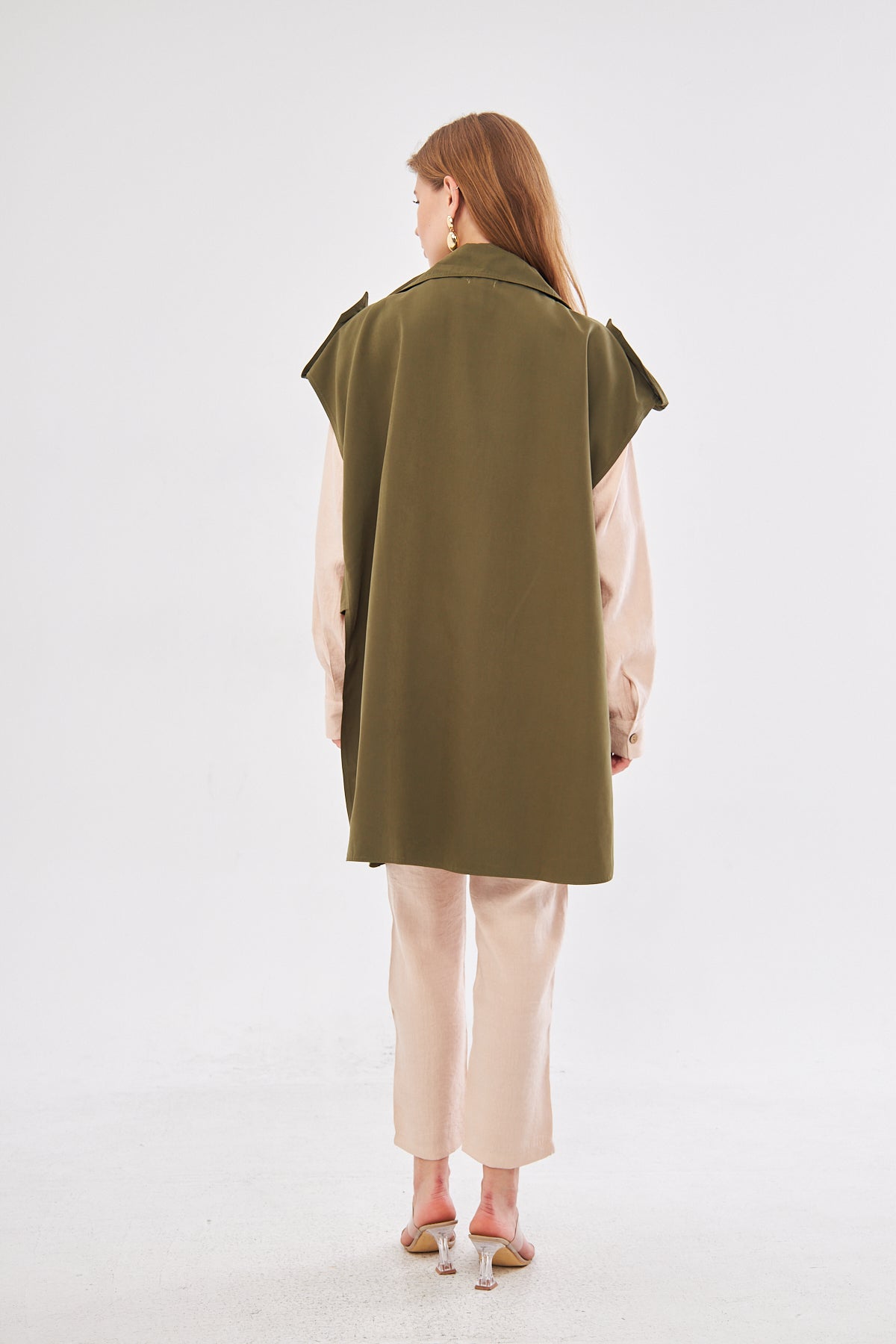 Sandra Sleeveless Trench Vest