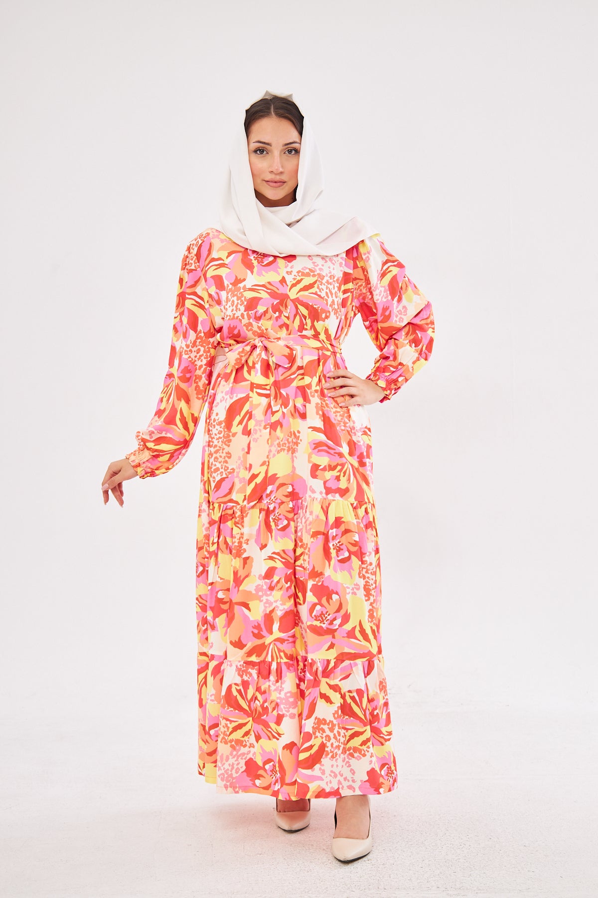 Joy Floral Print Dress