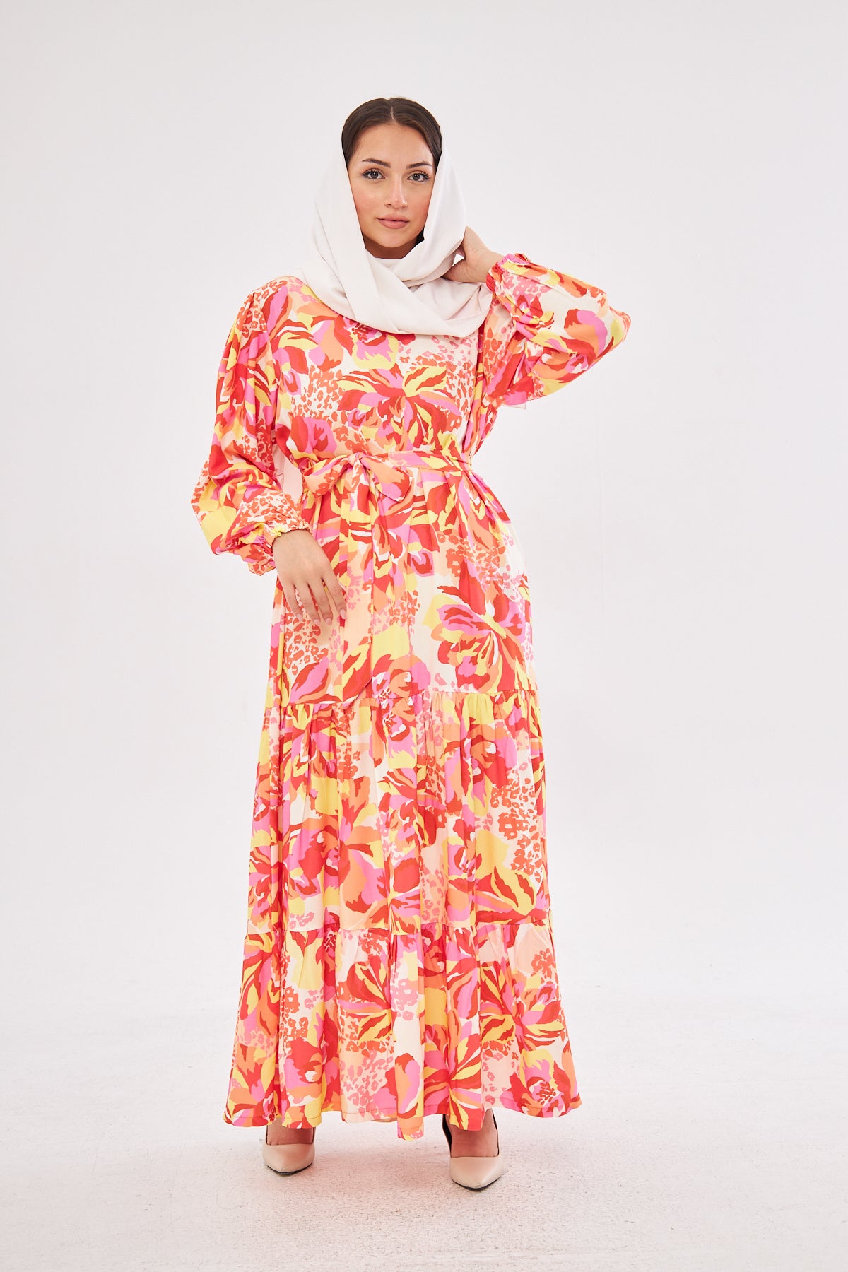 Joy Floral Print Dress