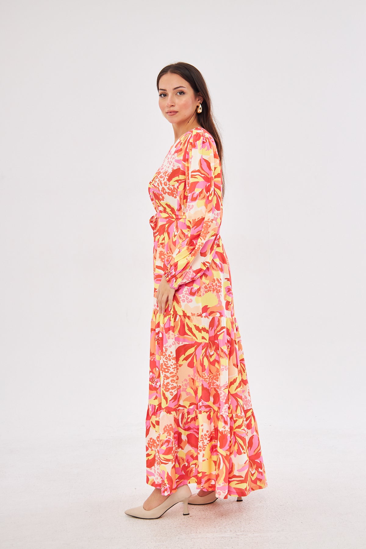 Joy Floral Print Dress