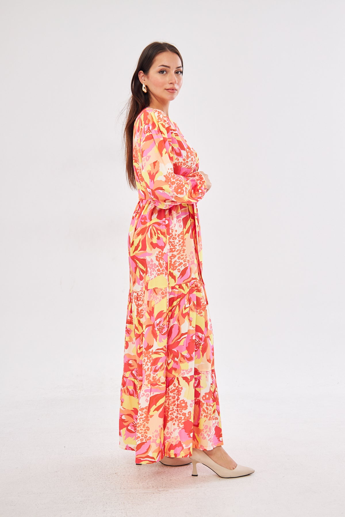 Joy Floral Print Dress