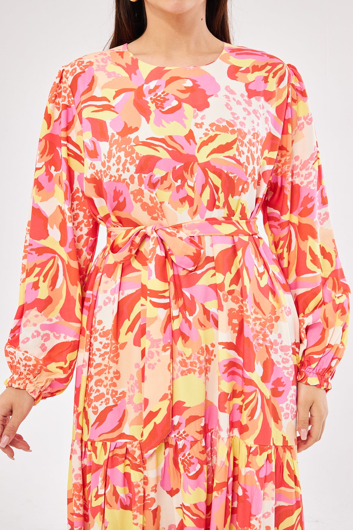 Joy Floral Print Dress
