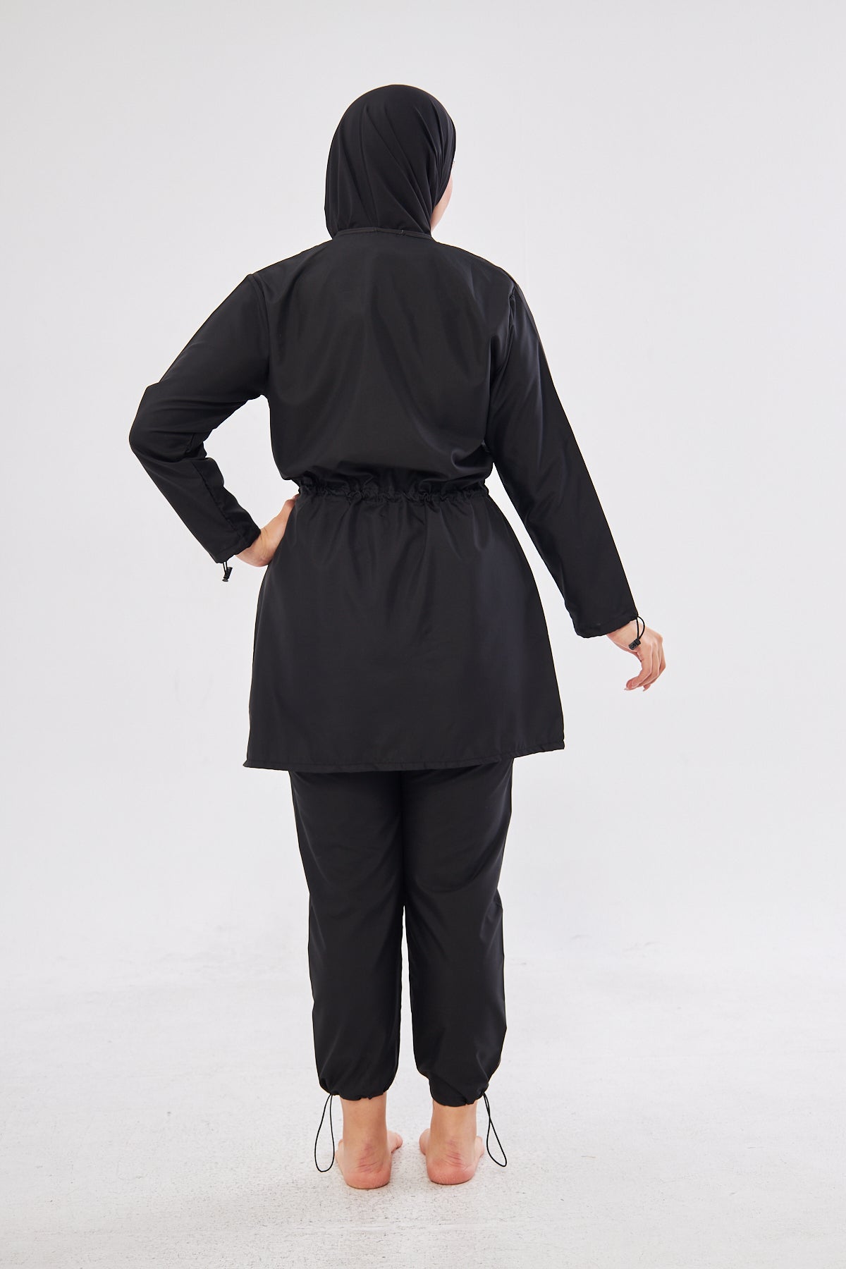 Elise Modest Burkini Set- Black