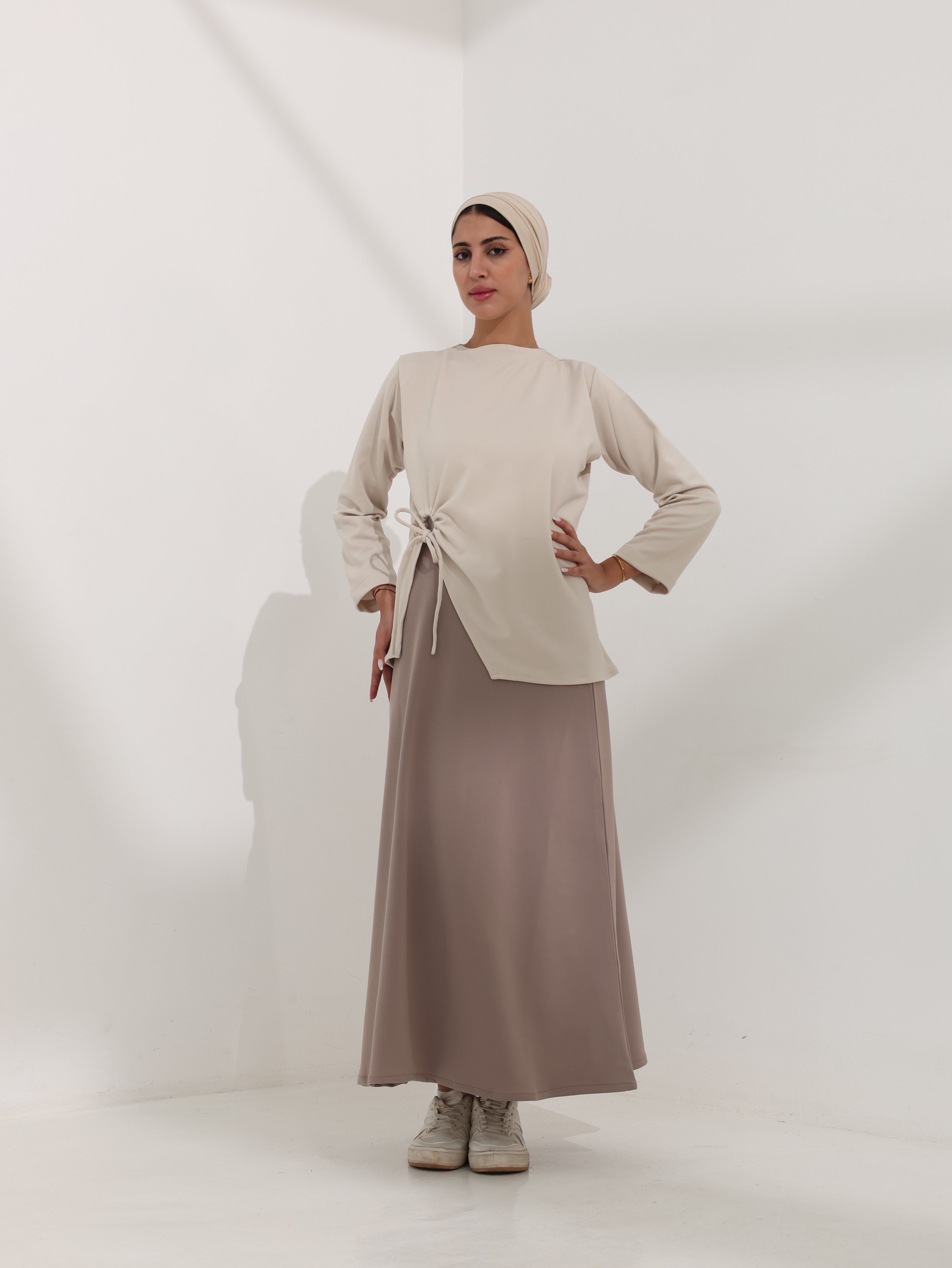 ZARA WRAP TOP & SKIRT SET – Heavy Scuba Collection